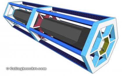 launch vehicle from Idea for Future Space Flight LV_Structure_v8.jpg - The is the core structure of the launch container