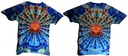 Gallaghersart 76 sm from Tie Dyenied #76 XL  Mandala v2 Front and Back ICE Tie Dye Shirt gallaghersart_76_sm.jpg - #76 XL