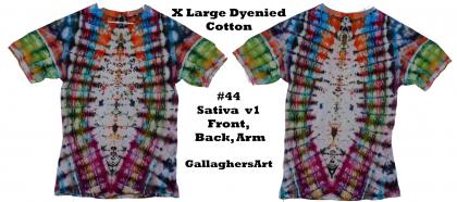 #44 from Tie Dyenied #44 XL Cannabis Sativa v1 v2 XL Tie Dye Shirt Gildan Ultra Cotton 6.1oz, PFD GallaghersArt_44_esm.jpg - #44 This Item is For Sale $82.00. Currently For sale on Etsy. XL Gildan Ultra Cotton 6.1oz, PFD