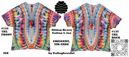 Gallaghersart 135 ga from Tie Dyenied #135 3XL Large, Crescent, Yin-Yang, Gildan Heavy Cotton 5.3oz gallaghersart_135_ga.jpg - #135