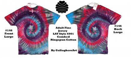 Gallaghersart 146 ga from Tie Dyenied #146 L Spiral gallaghersart_146_ga.jpg - #146