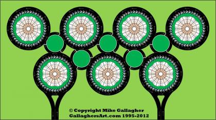 Gallaghersart dome complex 02c from Building a Safer Community gallaghersart_dome_complex_02c.jpg - Except for the 2 main entrances all roads within development are one way and right turns only