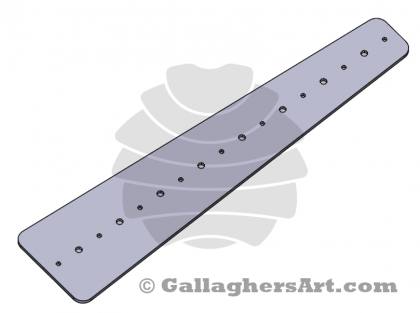 Ruler b thick from 3D Printable Parts for Dyer's ruler_b_thick.jpg - Ver. #1 