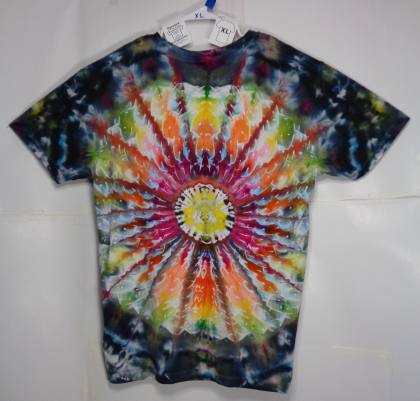 87 b from Tie Dyenied #87 XL Mandala v3, Unisex Bamboo / Ringspun Cotton 5.3oz 87_b.jpg