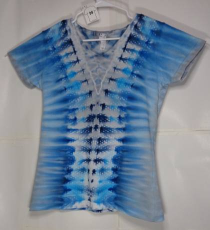 92 f from Tie Dyenied #92 M TRI Mini, Ladies V-neck, 5.5 oz. Combed Ringspun Cotton 92_f.jpg