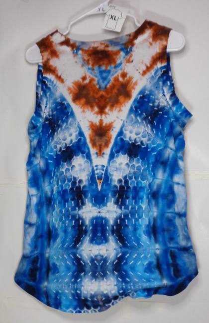Gallaghersart 94 b from Tie Dyenied #94 XL Hive, Ladies Relaxed Tank Top, 4.5oz 100% Combed Ringspun Cotton gallaghersart_94_b.jpg - #94