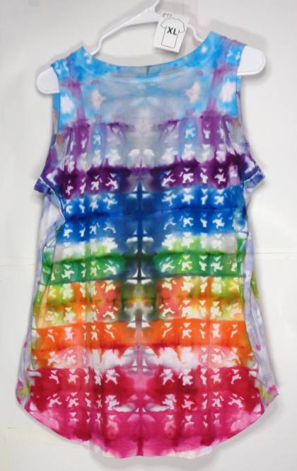 Gallaghersart 93 b from Tie Dyenied #93 XL Shrooms and Bears Ladies Relaxed Tank Top, 4.5oz 100% Combed Ringspun Cotton. gallaghersart_93_b.jpg - #93