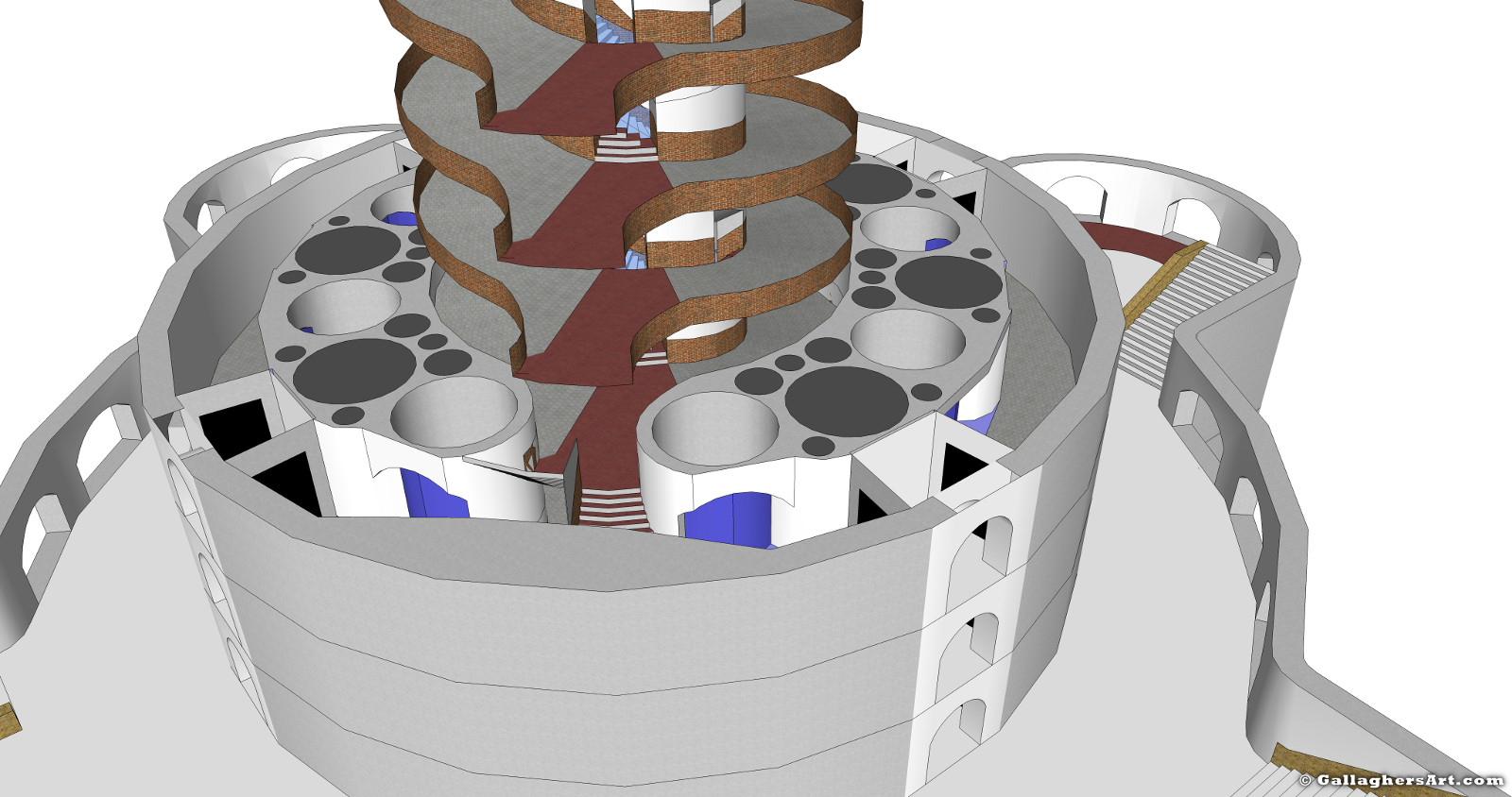 Gallaghersart ramp shaft 05c from Elevators and more idea 