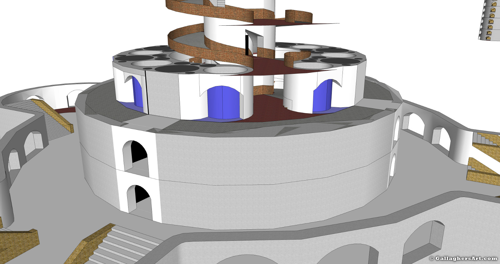 Gallaghersart ramp shaft 05d from Elevators and more idea 