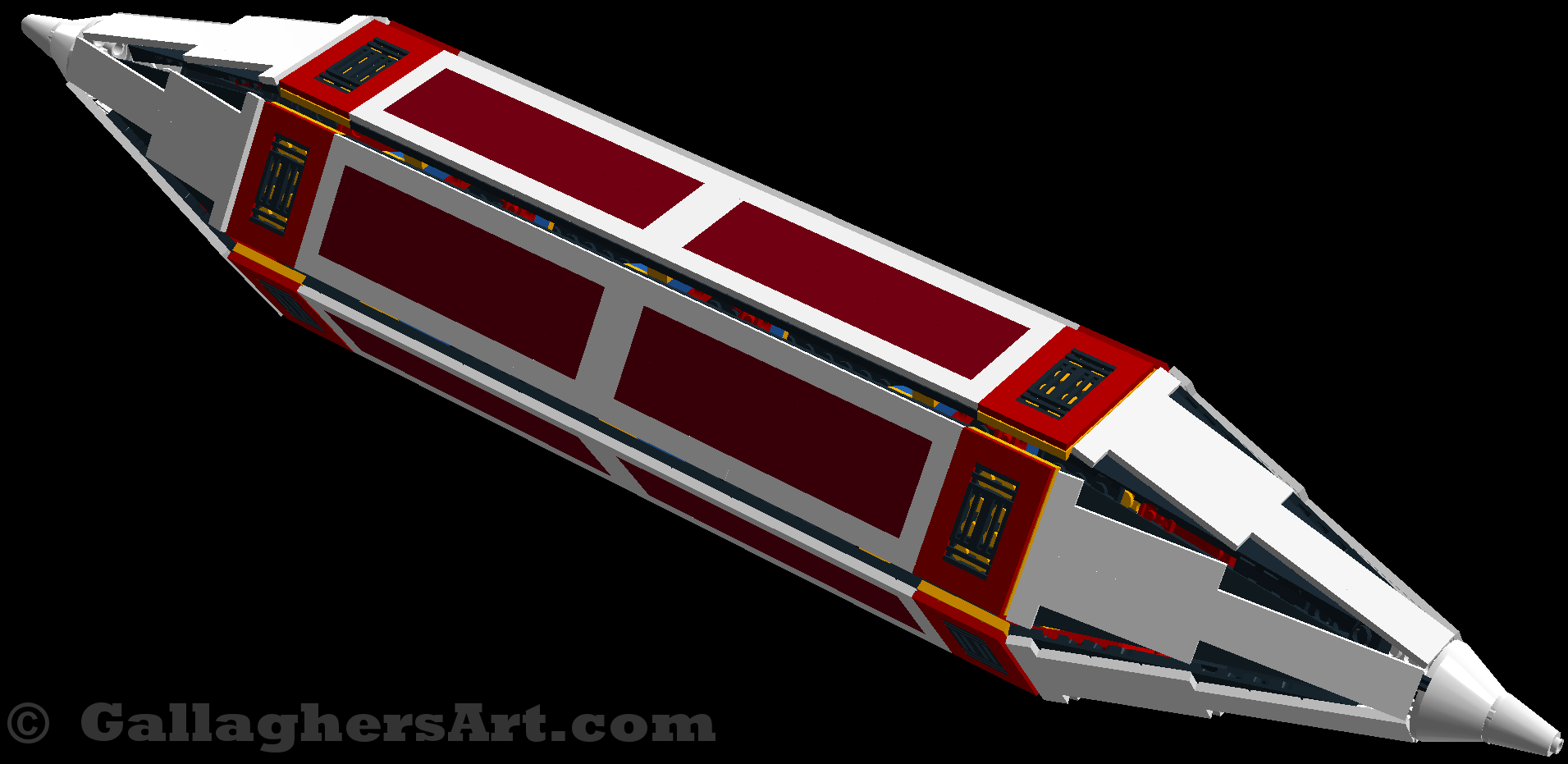 Gallaghersart 6side 04 from Space Idea in LEGO 