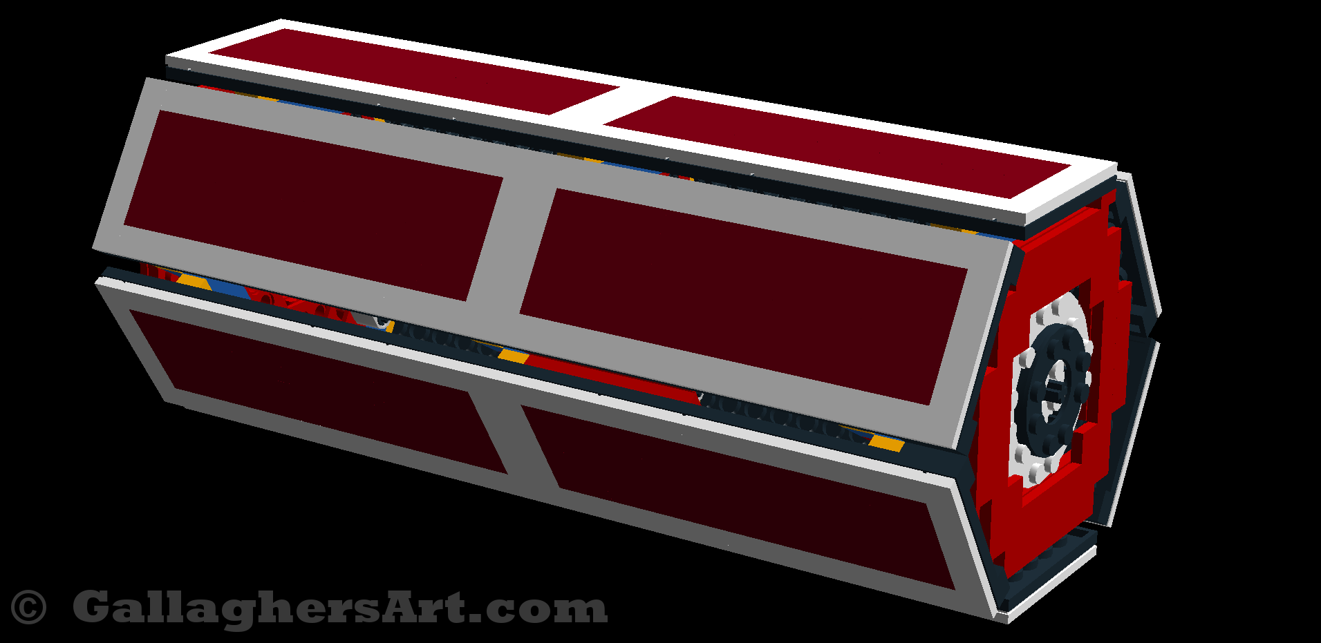 Gallaghersart 6side 04b2 from Space Idea in LEGO 