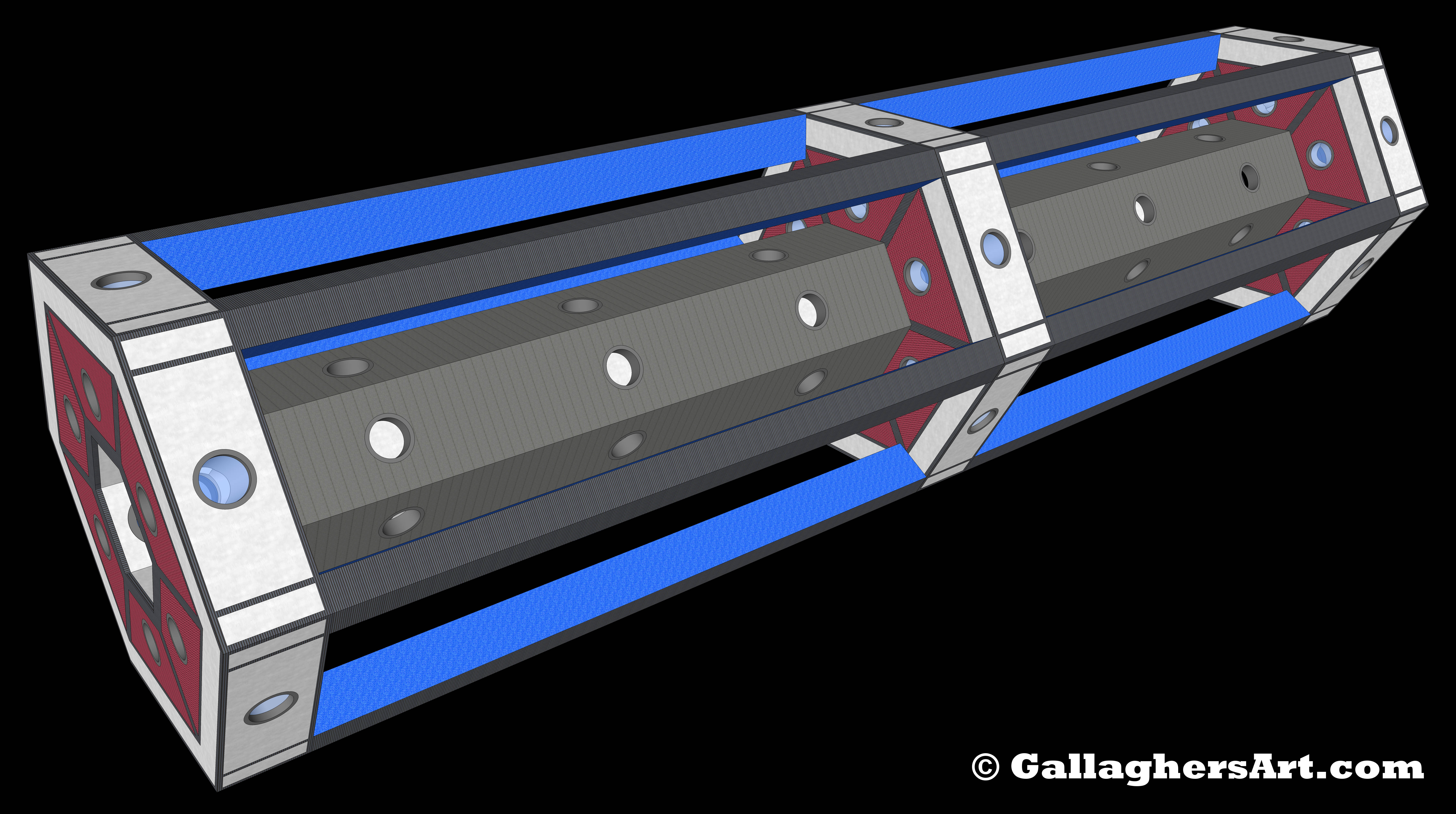 Gallaghersart middle 07 plus2 womod from Update on my Space Travel Idea  - Updated container structure with empty modules