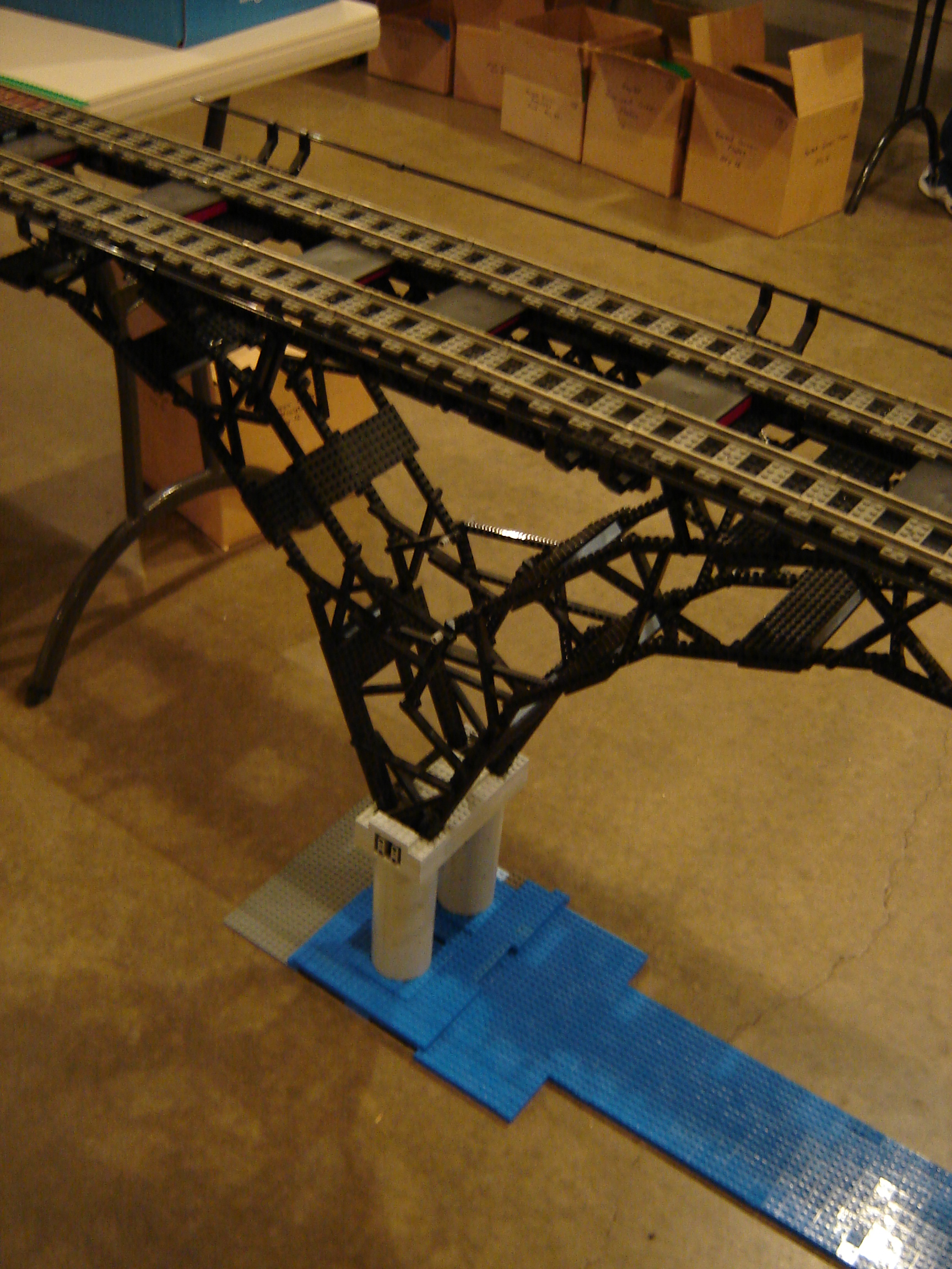 Dsc02401 from Ohio State Fair 2008  - LEGO display setup