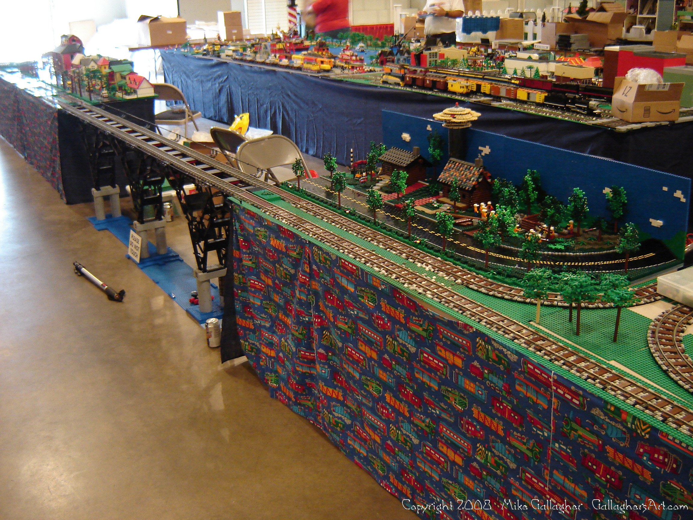 Dsc02464 1 from Ohio State Fair 2008  - My part of the COLTC LEGO display. 
