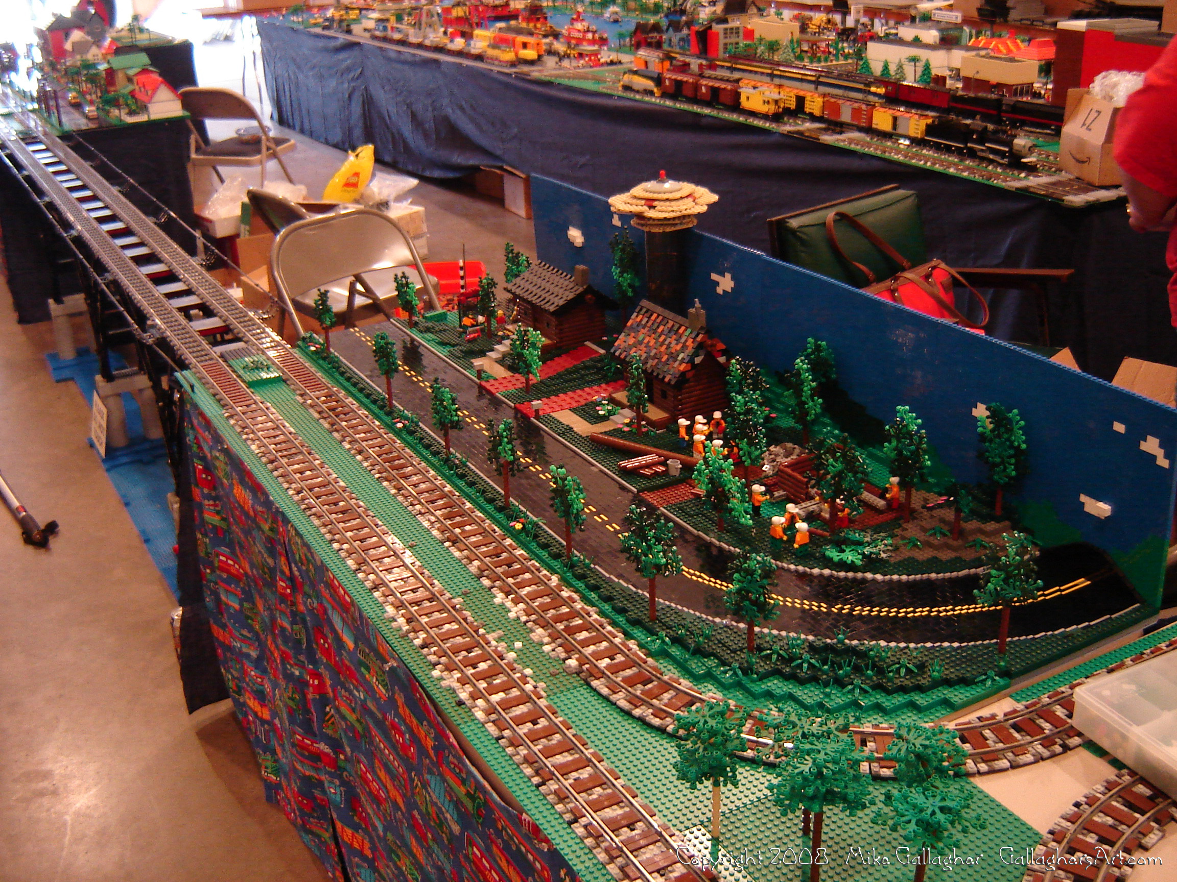 Dsc02467 1 from Ohio State Fair 2008  - My part of the COLTC LEGO display. 