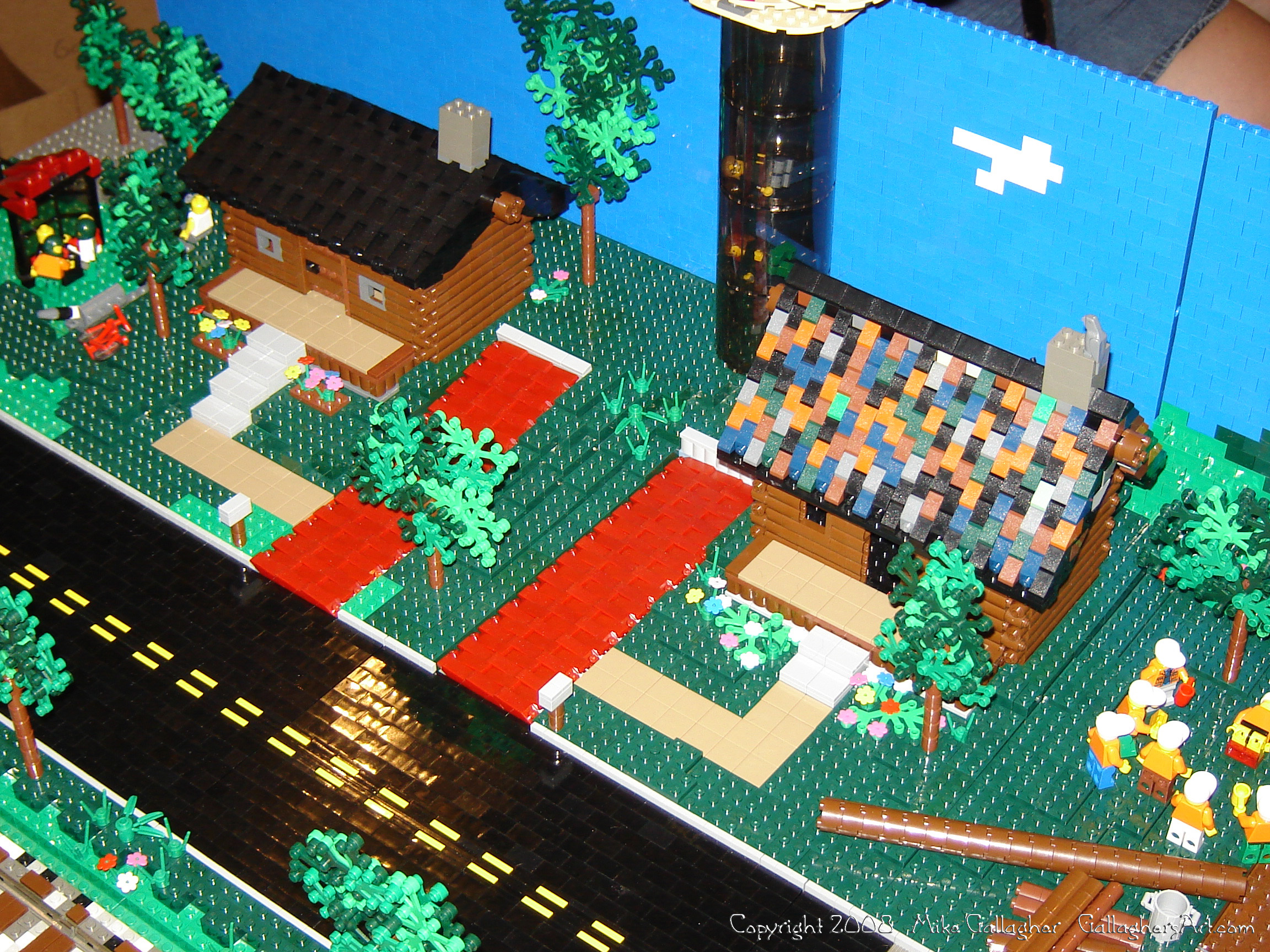 Dsc02480 2 from Ohio State Fair 2008  - My part of the COLTC LEGO display. 