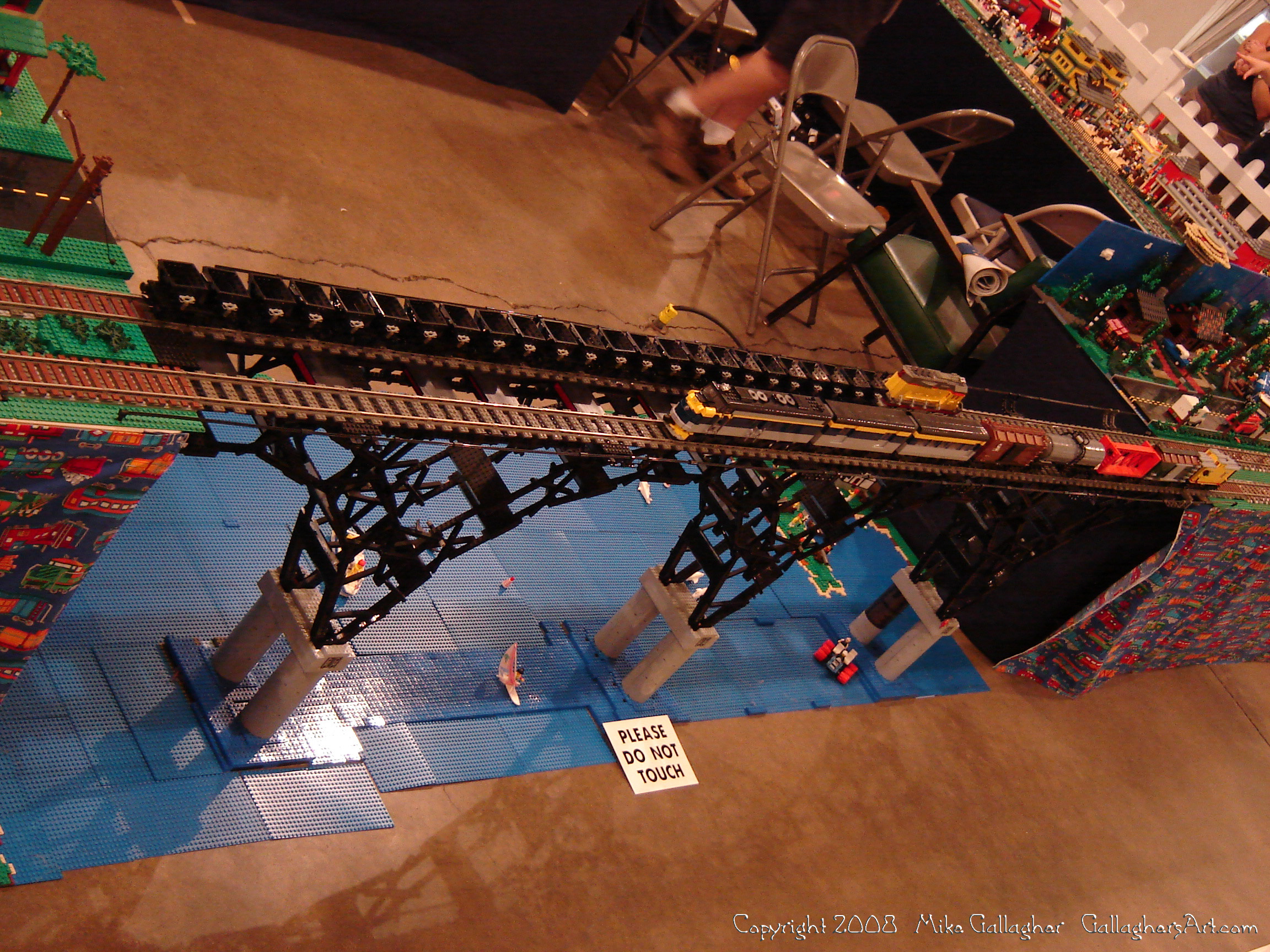 Dsc02521 1 from Ohio State Fair 2008  - My part of the COLTC LEGO display. 
