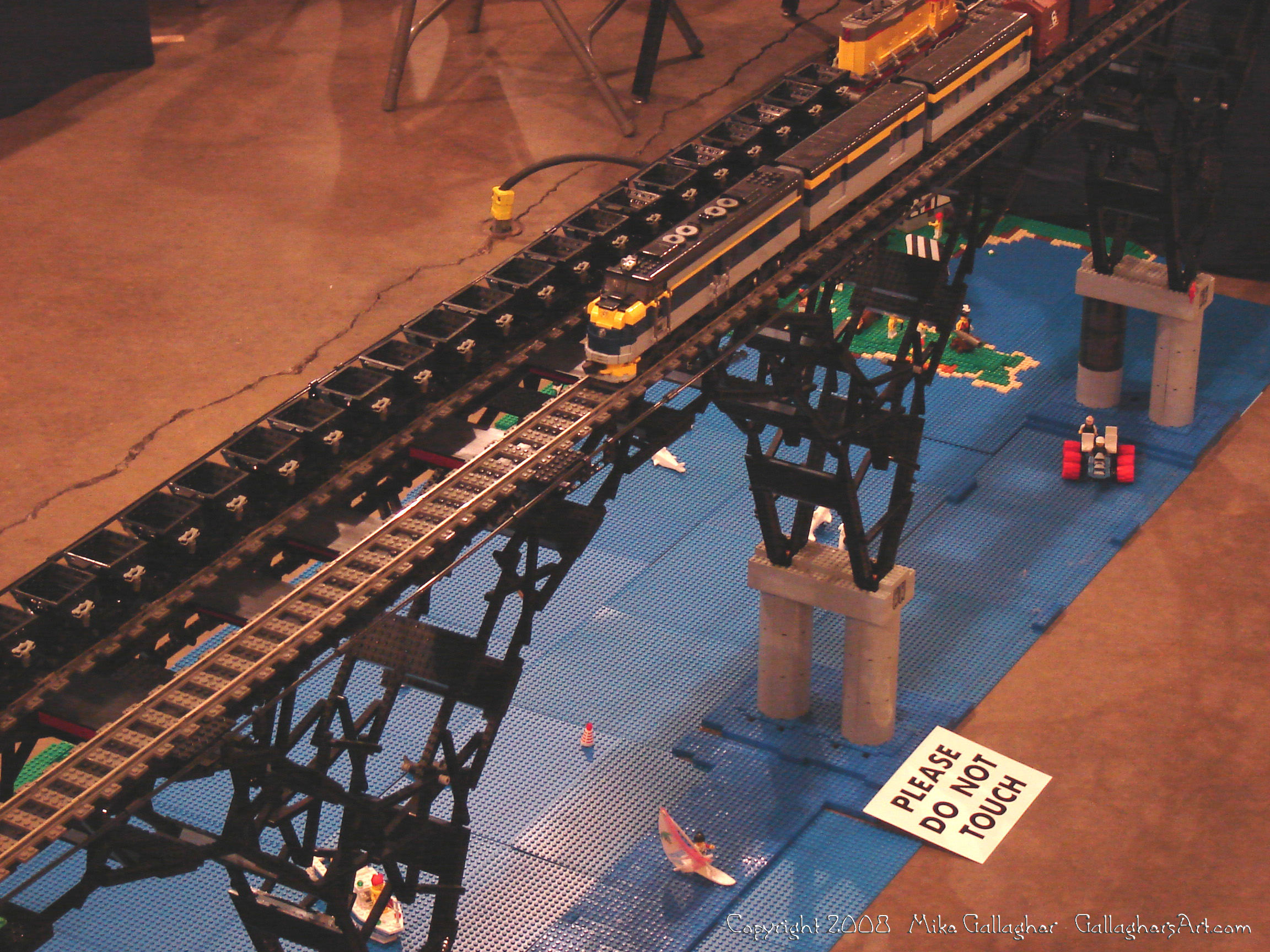 Dsc02522 1 from Ohio State Fair 2008  - My part of the COLTC LEGO display. 