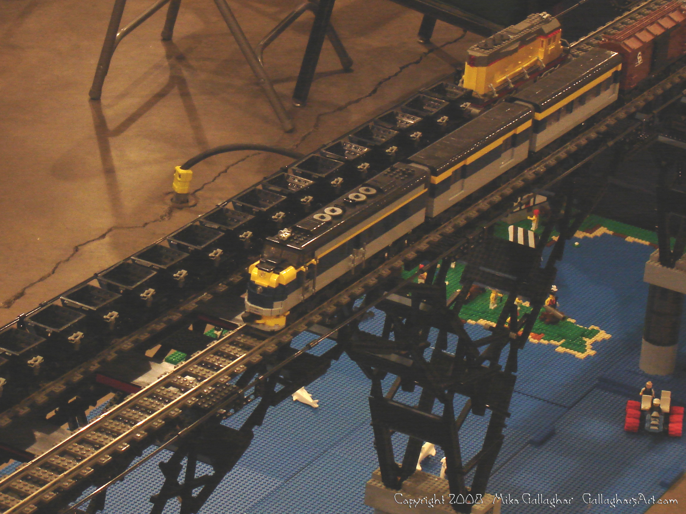 Dsc02523 1 from Ohio State Fair 2008  - My part of the COLTC LEGO display. 