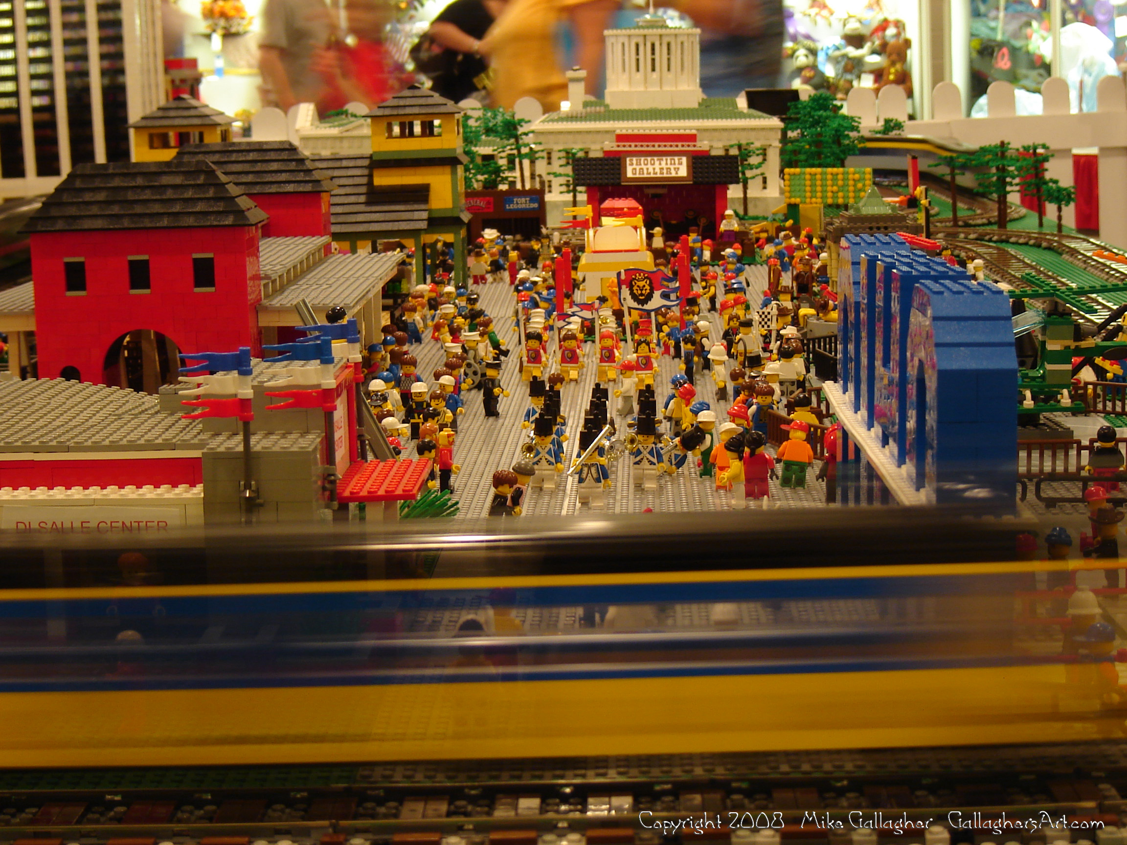 Dsc02553 1 from Ohio State Fair 2008  - My part of the COLTC LEGO display. Vehicles made by other COLTC members