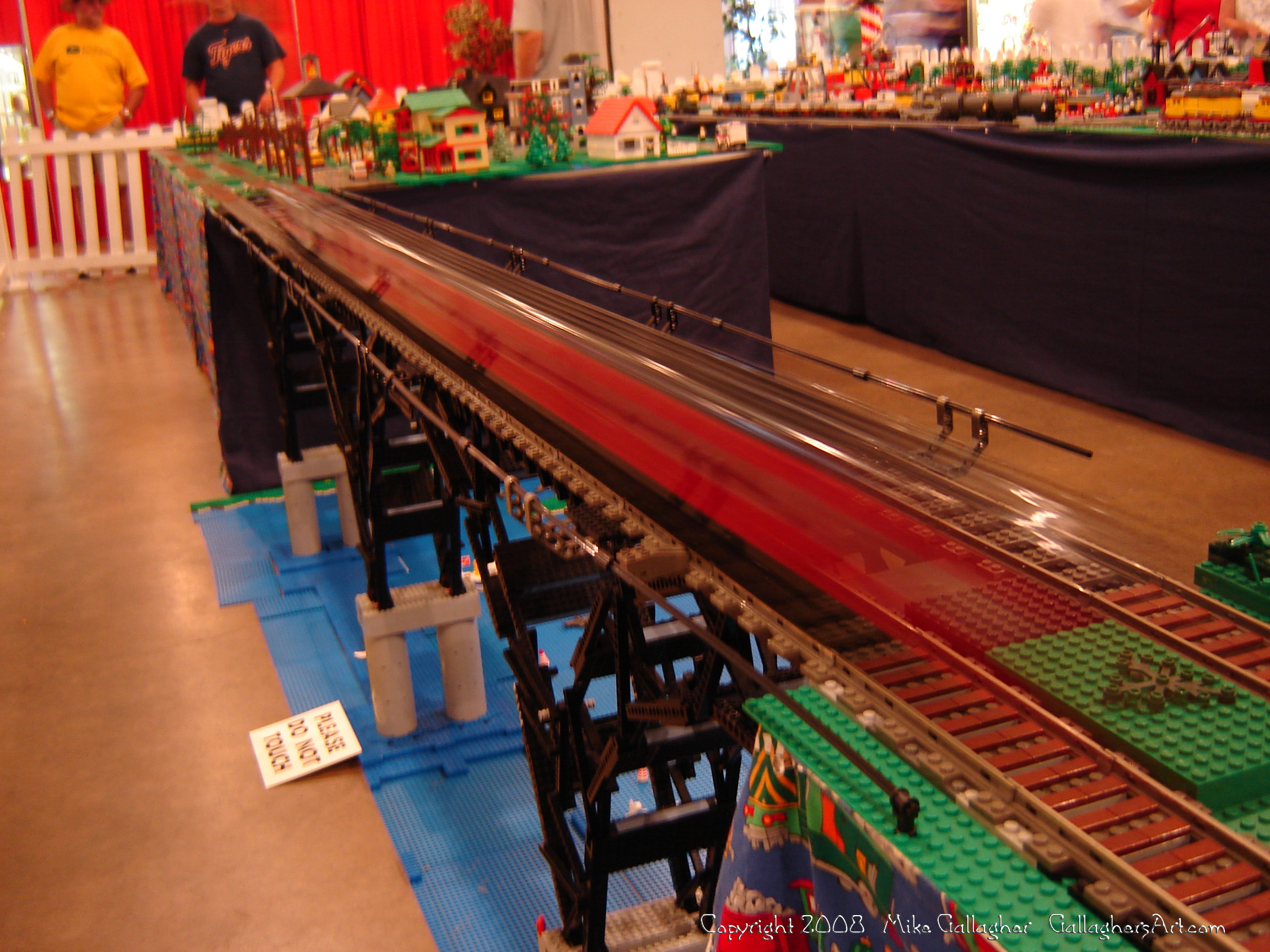 Dsc02557 1 from Ohio State Fair 2008  - My part of the COLTC LEGO display. Vehicles made by other COLTC members