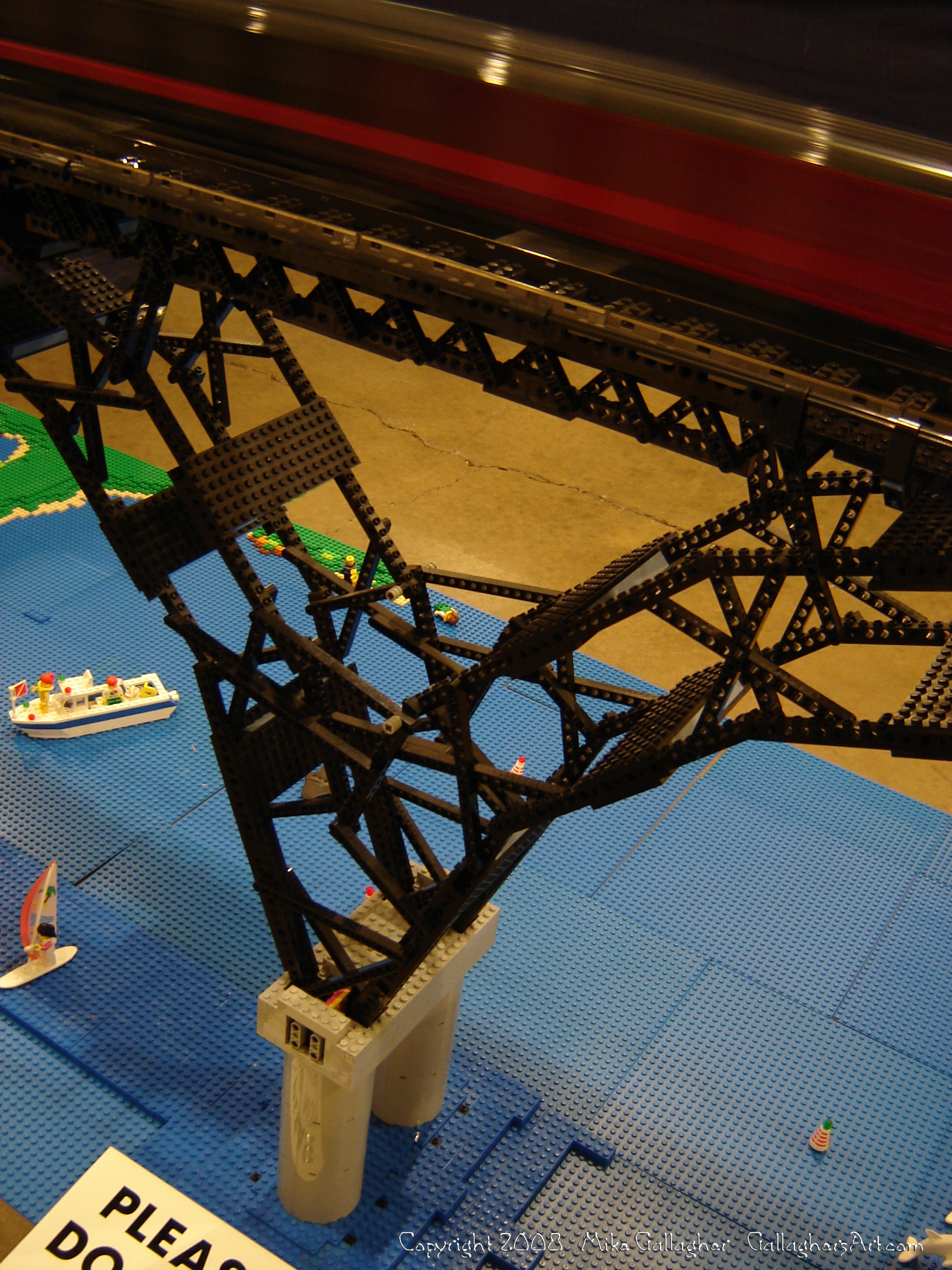 Dsc02560 1 from Ohio State Fair 2008  - My part of the COLTC LEGO display. Vehicles made by other COLTC members