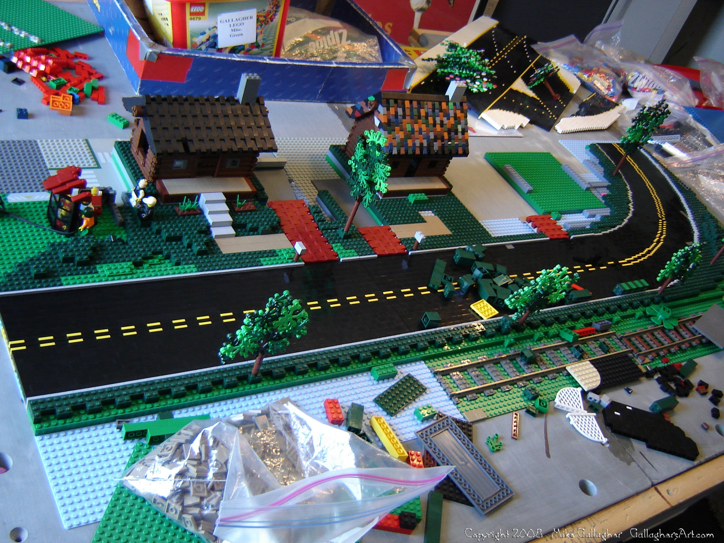 Osf 2008 dsc02425 2 from Ohio State Fair 2008  - My part of the COLTC LEGO display. 