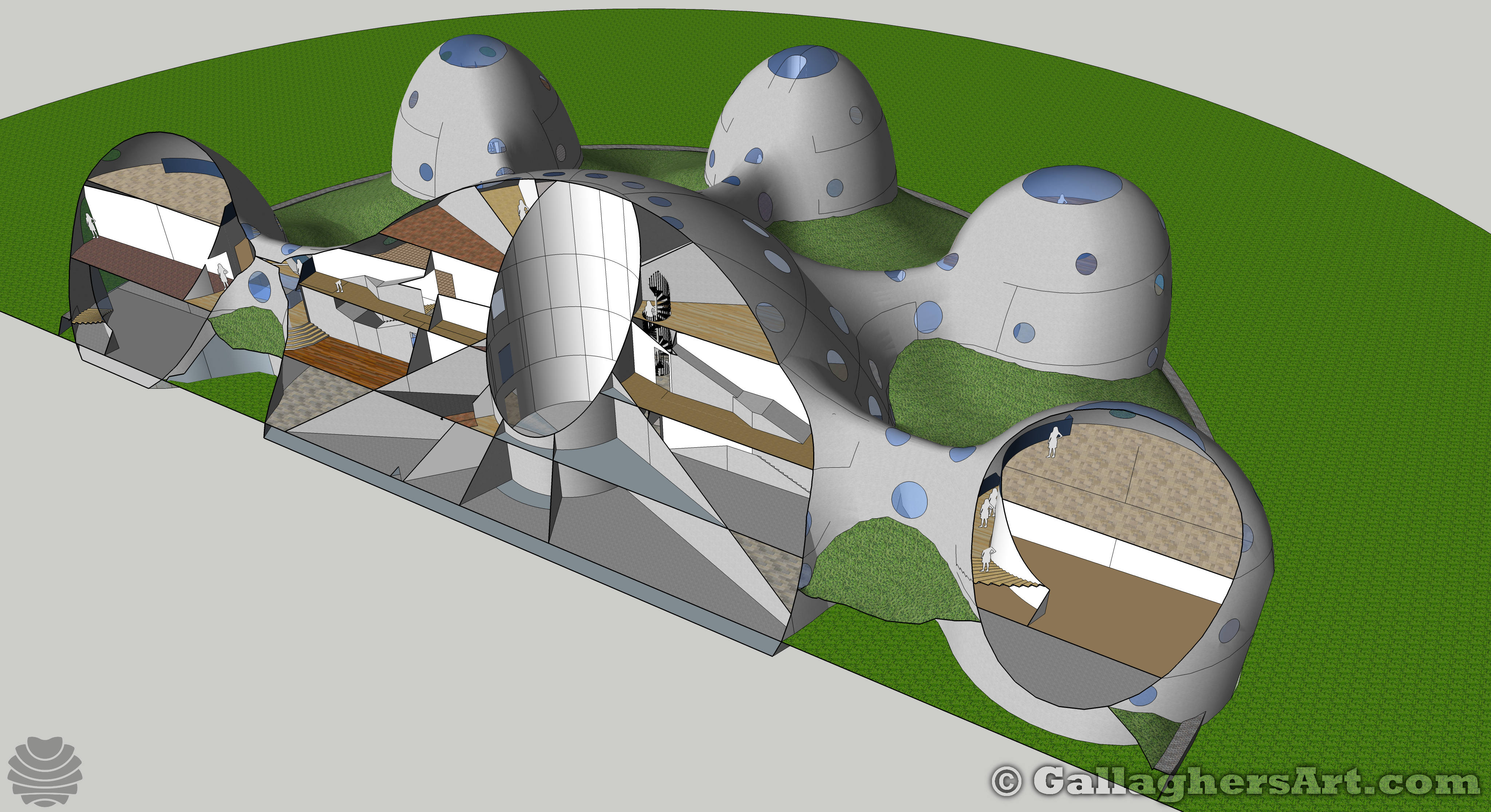 Gallaghersart four three 20 1 from Large Multifamily Dome 