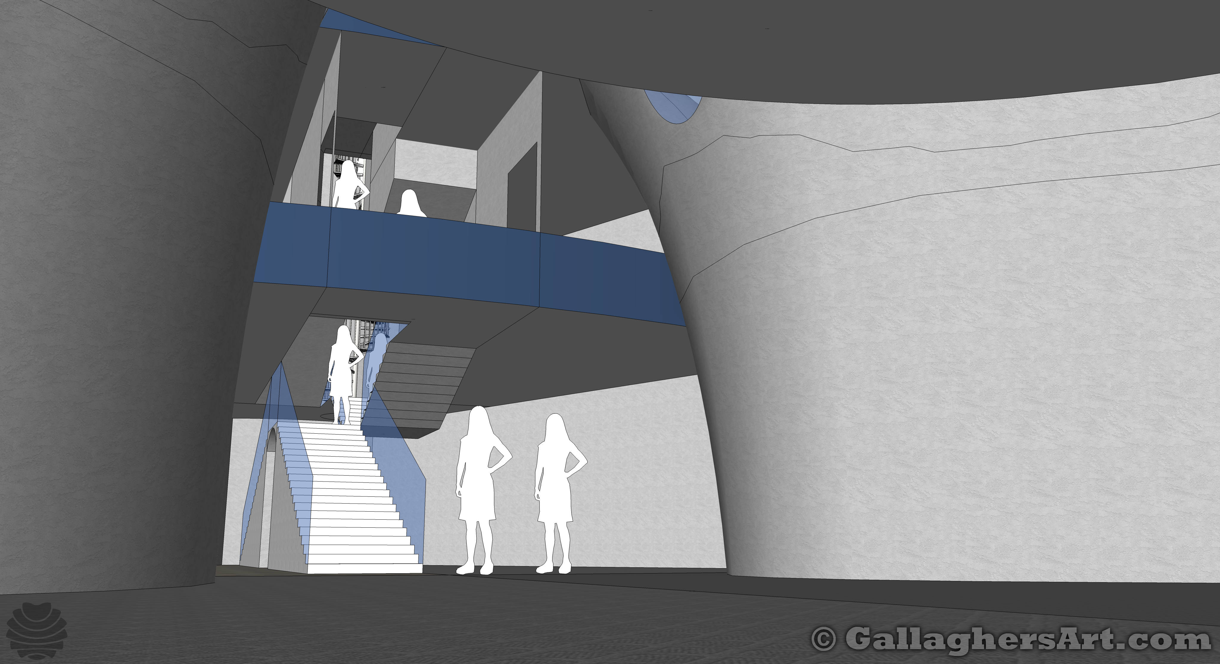 Gallaghersart four three 21 d from Large Multifamily Dome 