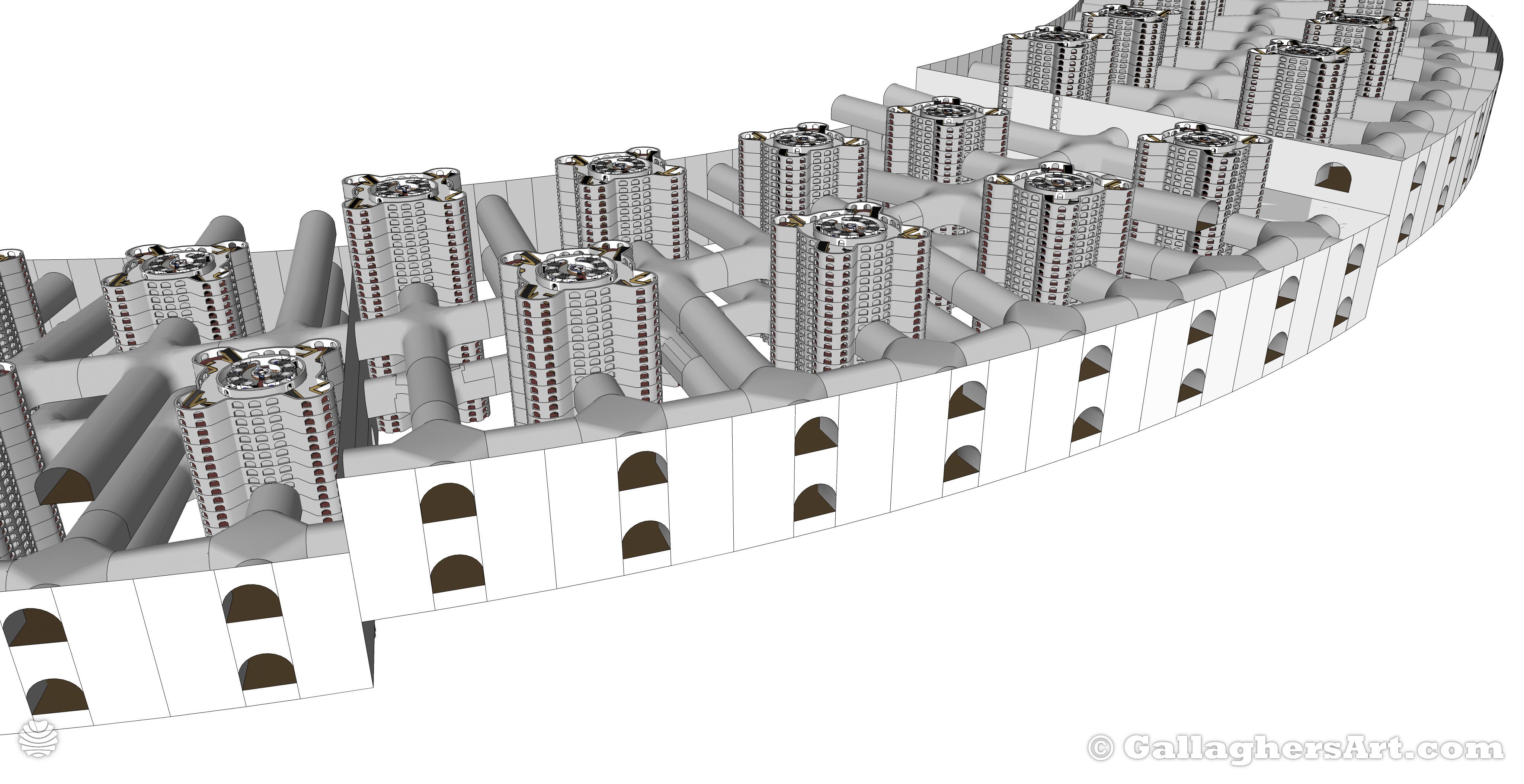 Gallaghersart t4 main ramp 11c from New Version of my Cityscraper 