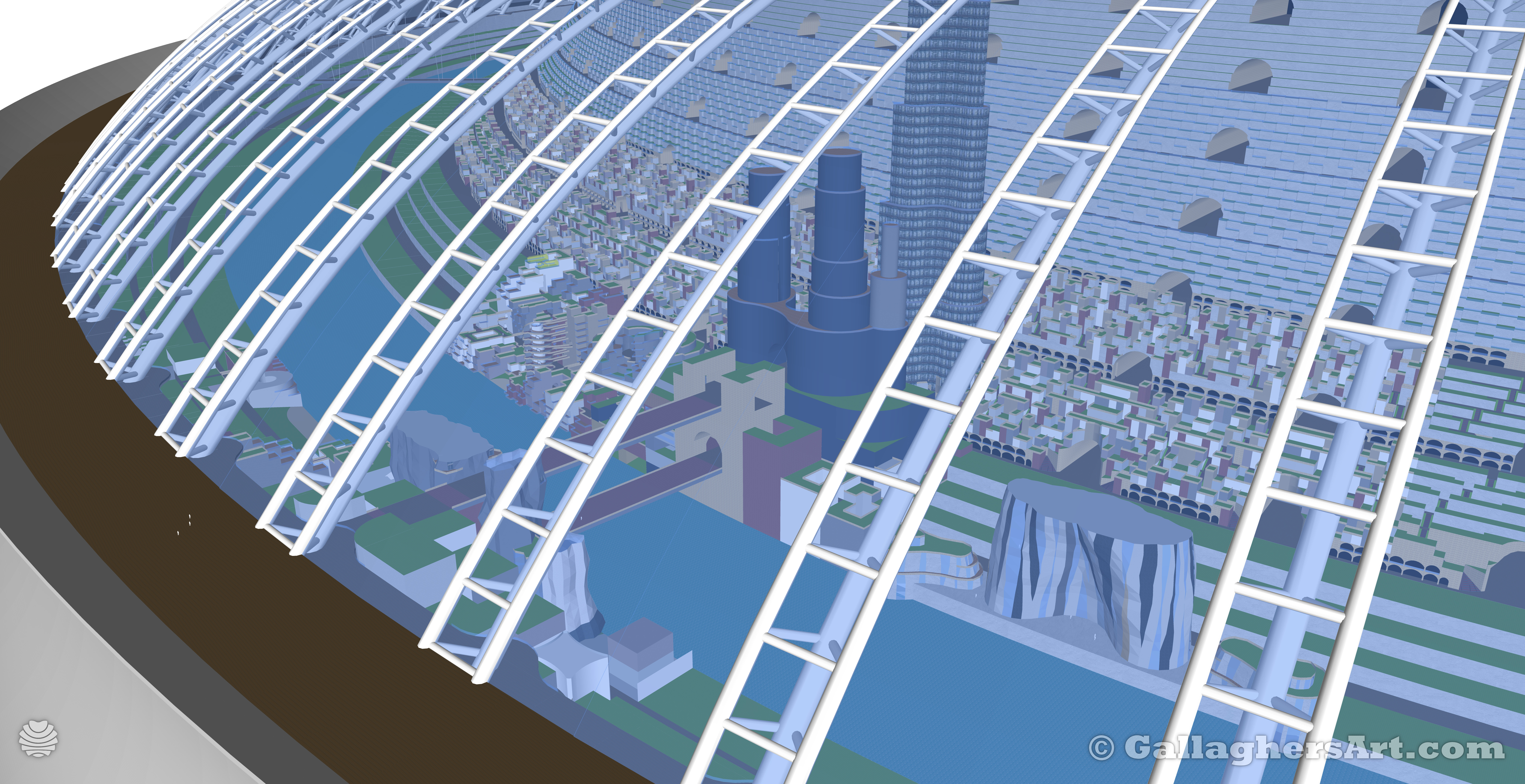 Gallaghersart t4 ring mod 33 8 from New Version of my Cityscraper 