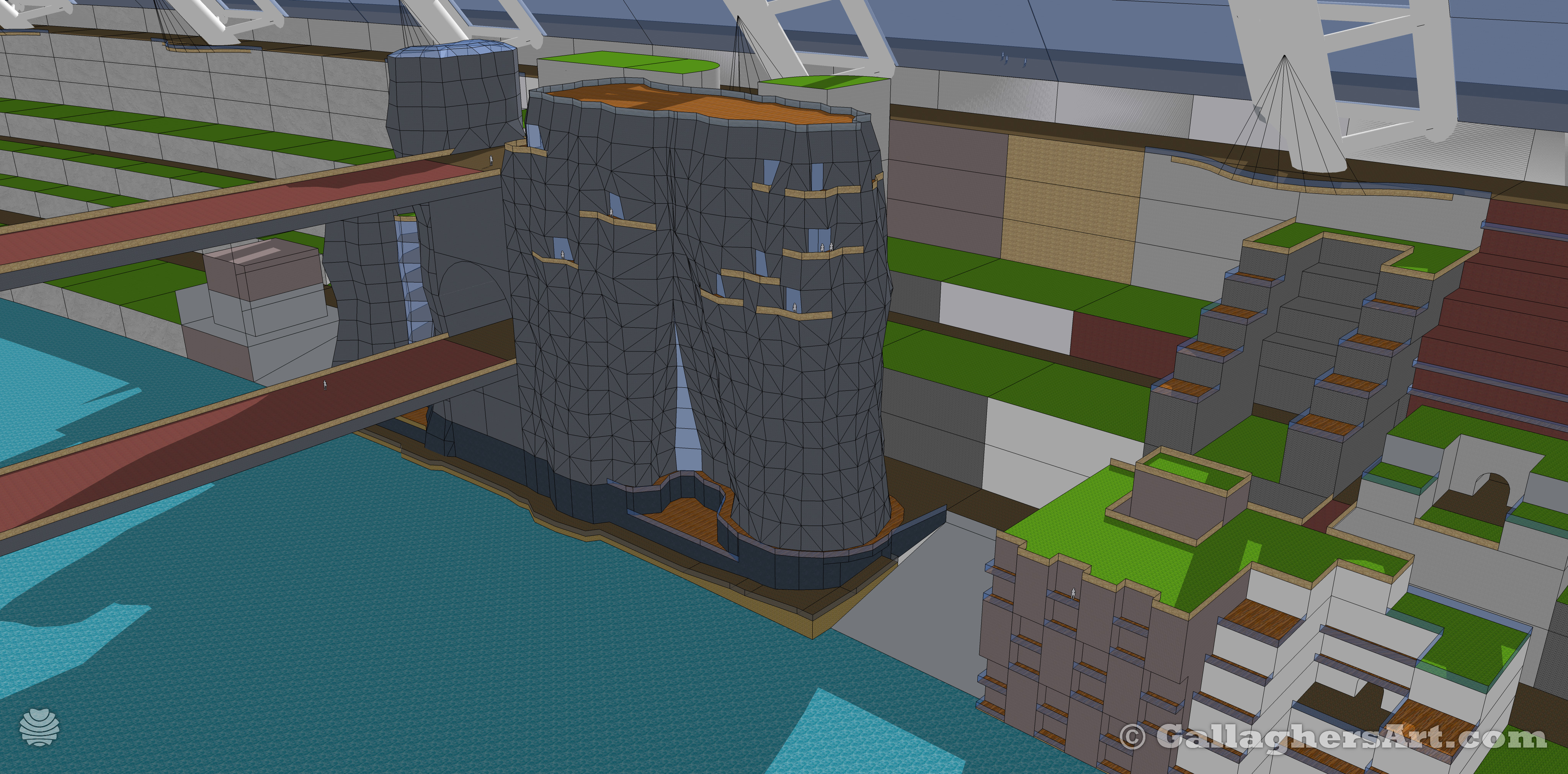 Gallaghersart t4 ring mod 41 03 from New Version of my Cityscraper 