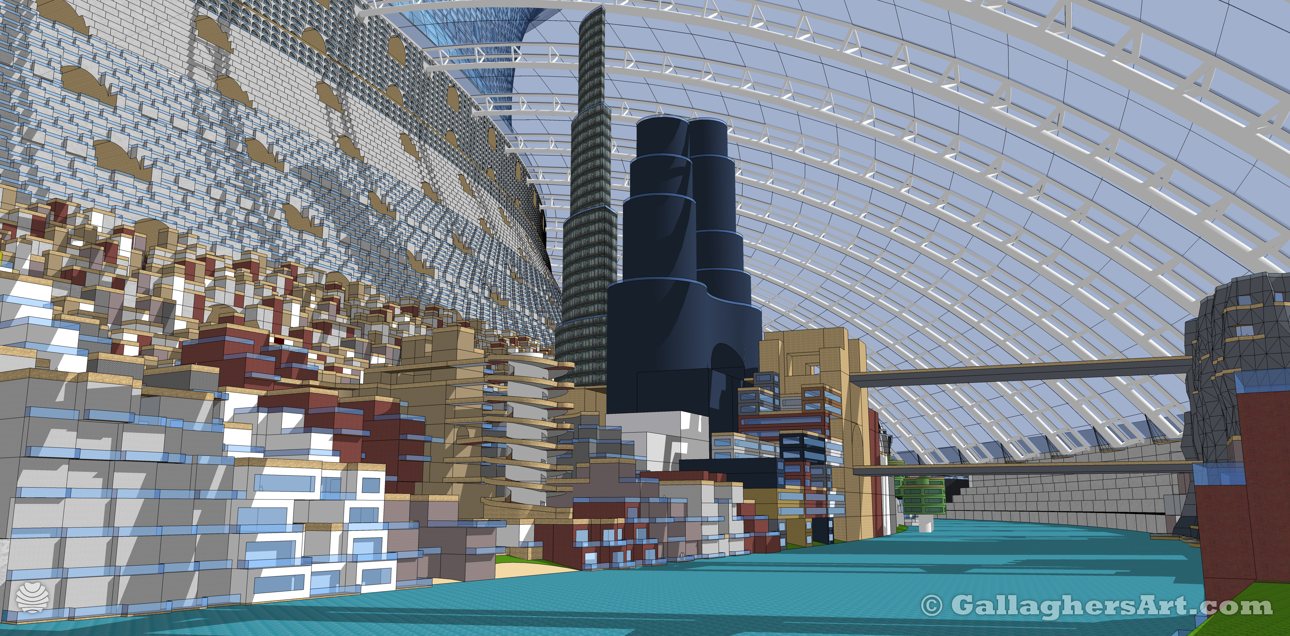 Gallaghersart t4 ring mod 41 04 from New Version of my Cityscraper 