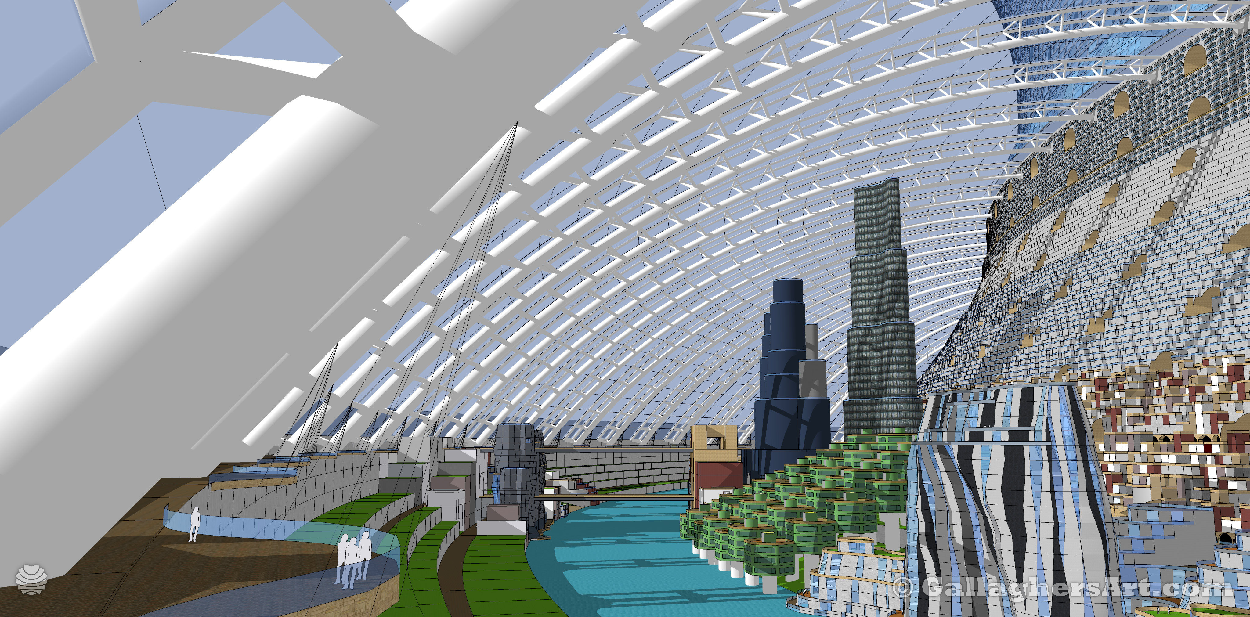 Gallaghersart t4 ring mod 41 1 from New Version of my Cityscraper 