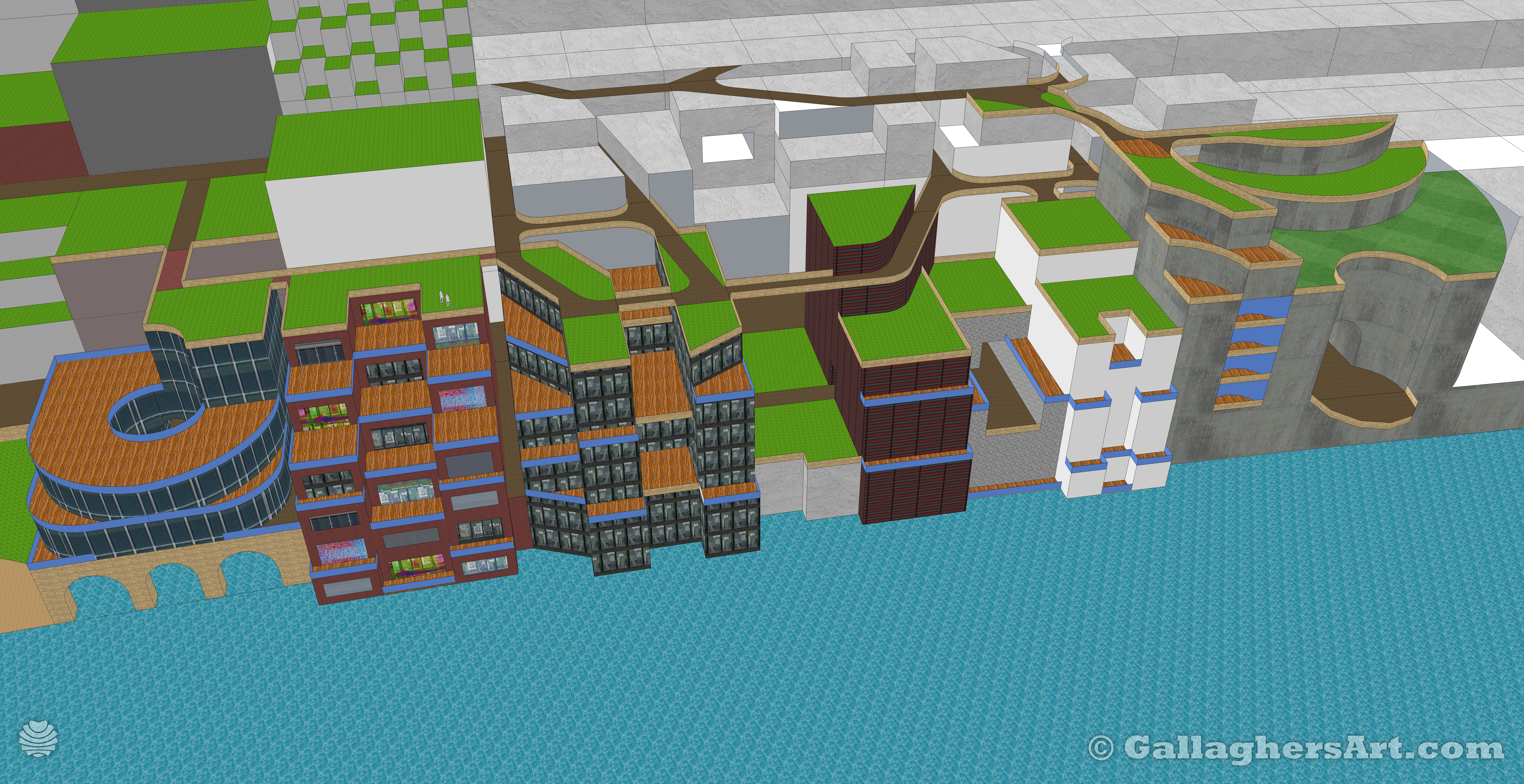 Gallaghersart t4 ring mod 80 40 from New Version of my Cityscraper 