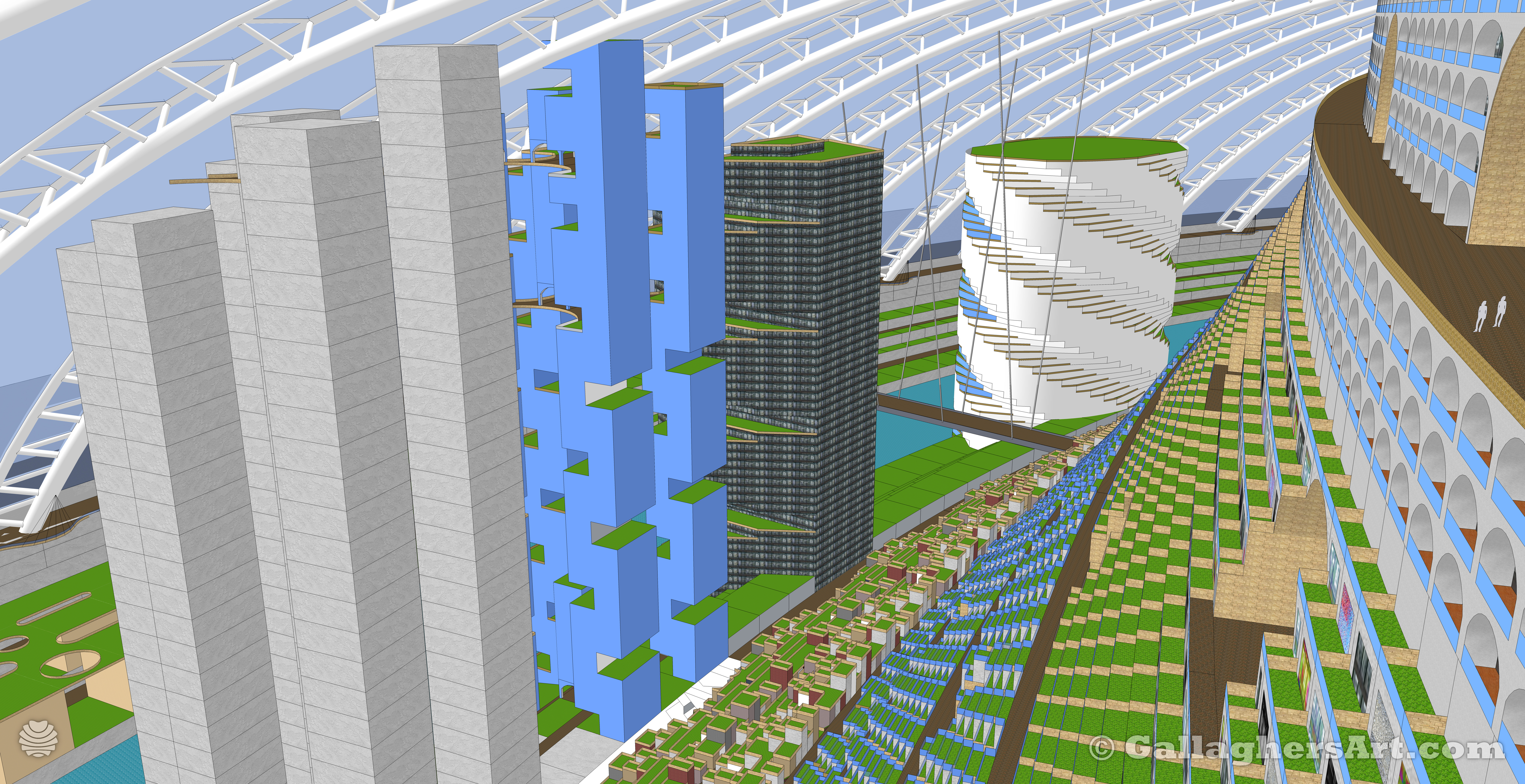 Gallaghersart t4 ring mod 80 43 from New Version of my Cityscraper 
