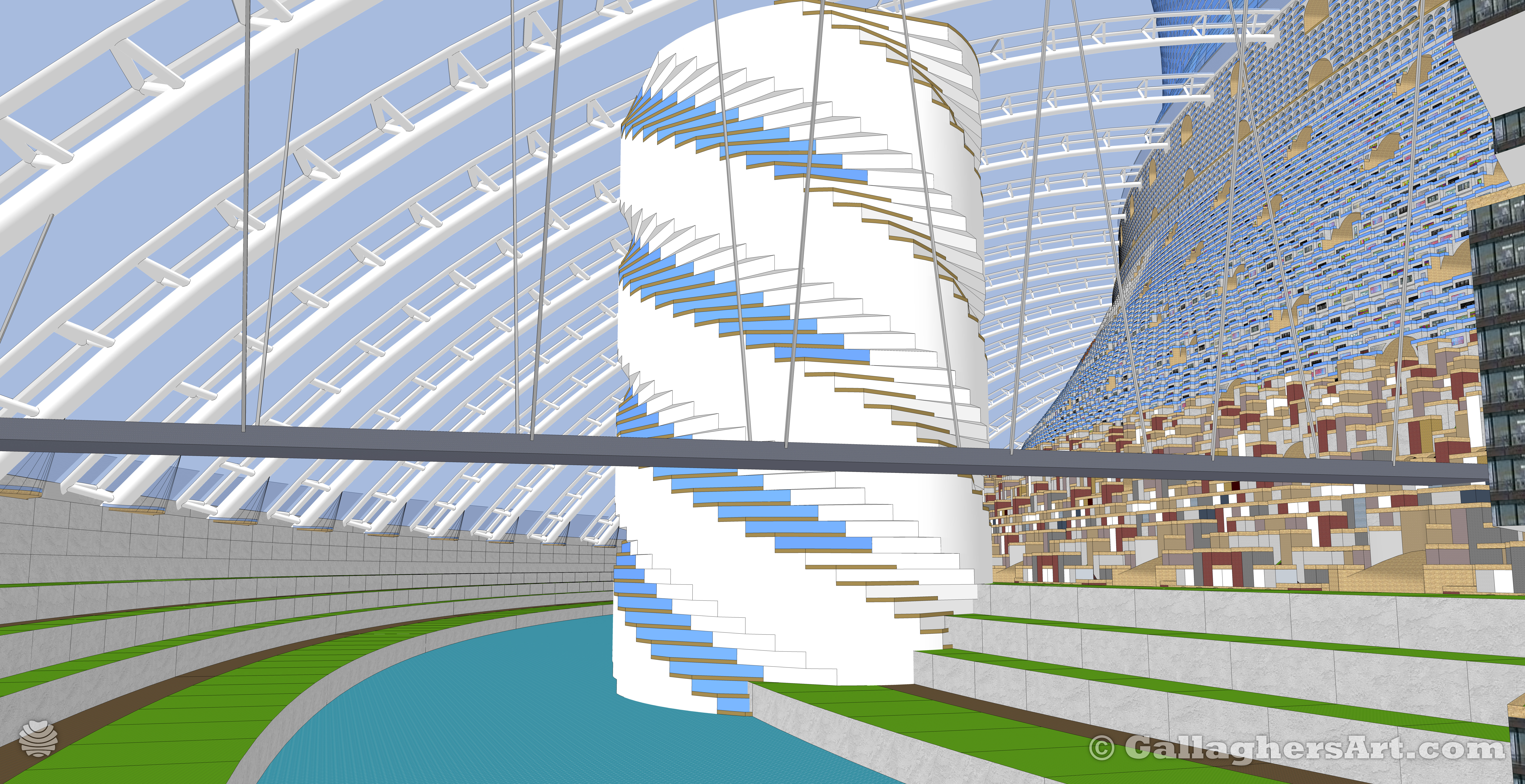 Gallaghersart t4 ring mod 80 45 from New Version of my Cityscraper 