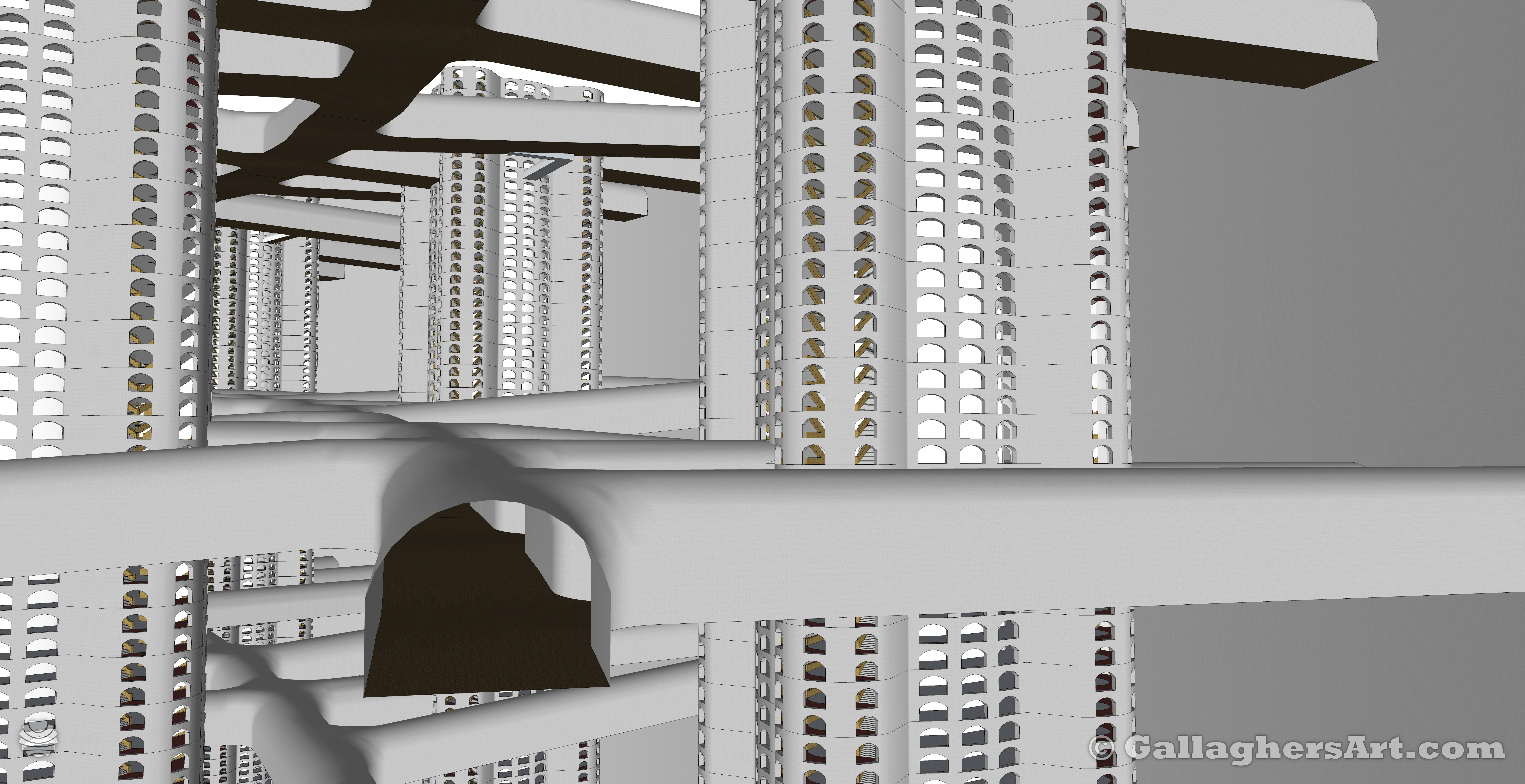 Gallaghersart t5 ramp floor 19a01 05 from New Version of my Cityscraper 