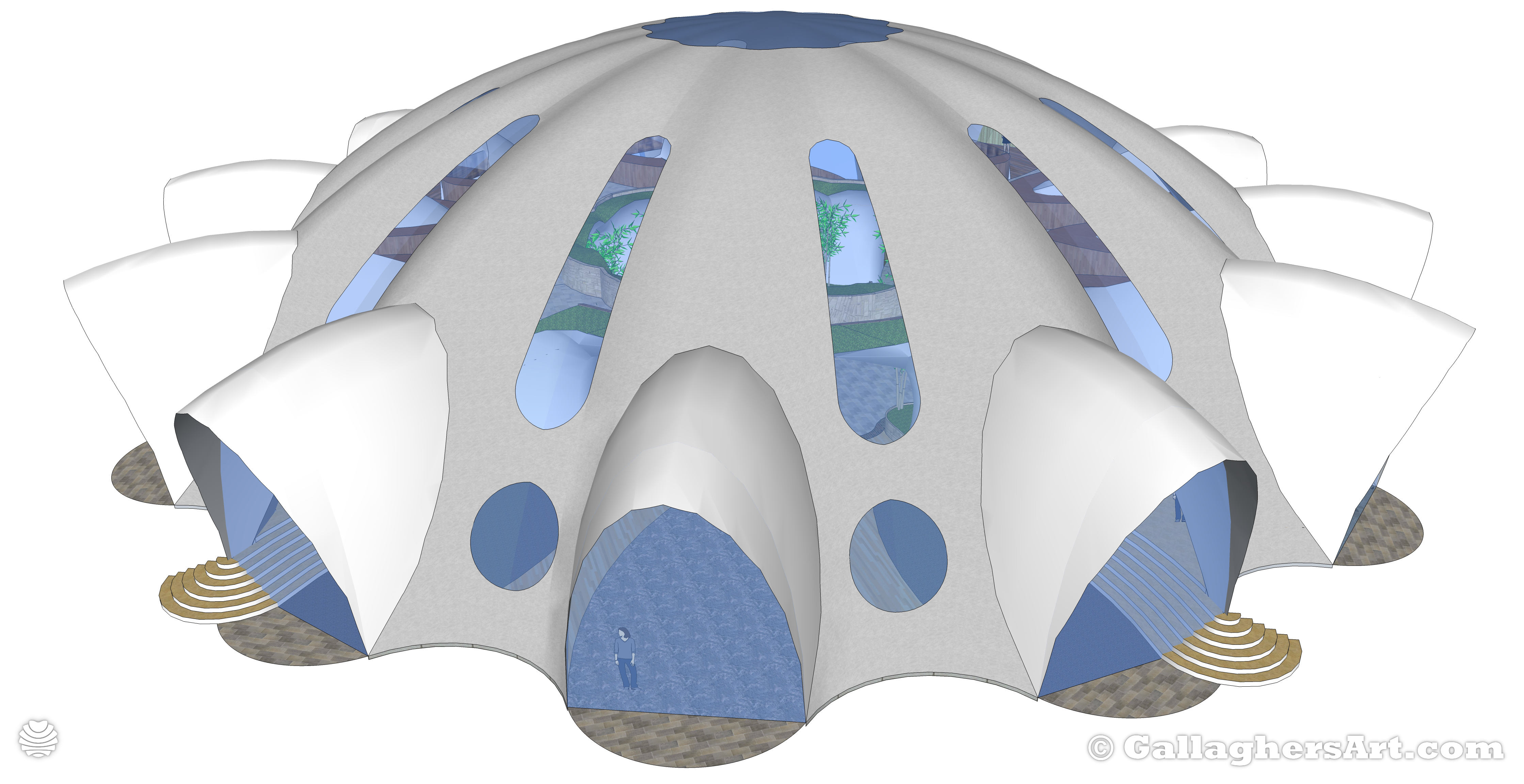 Gallaghersart podome8 27 13 from po Dome 