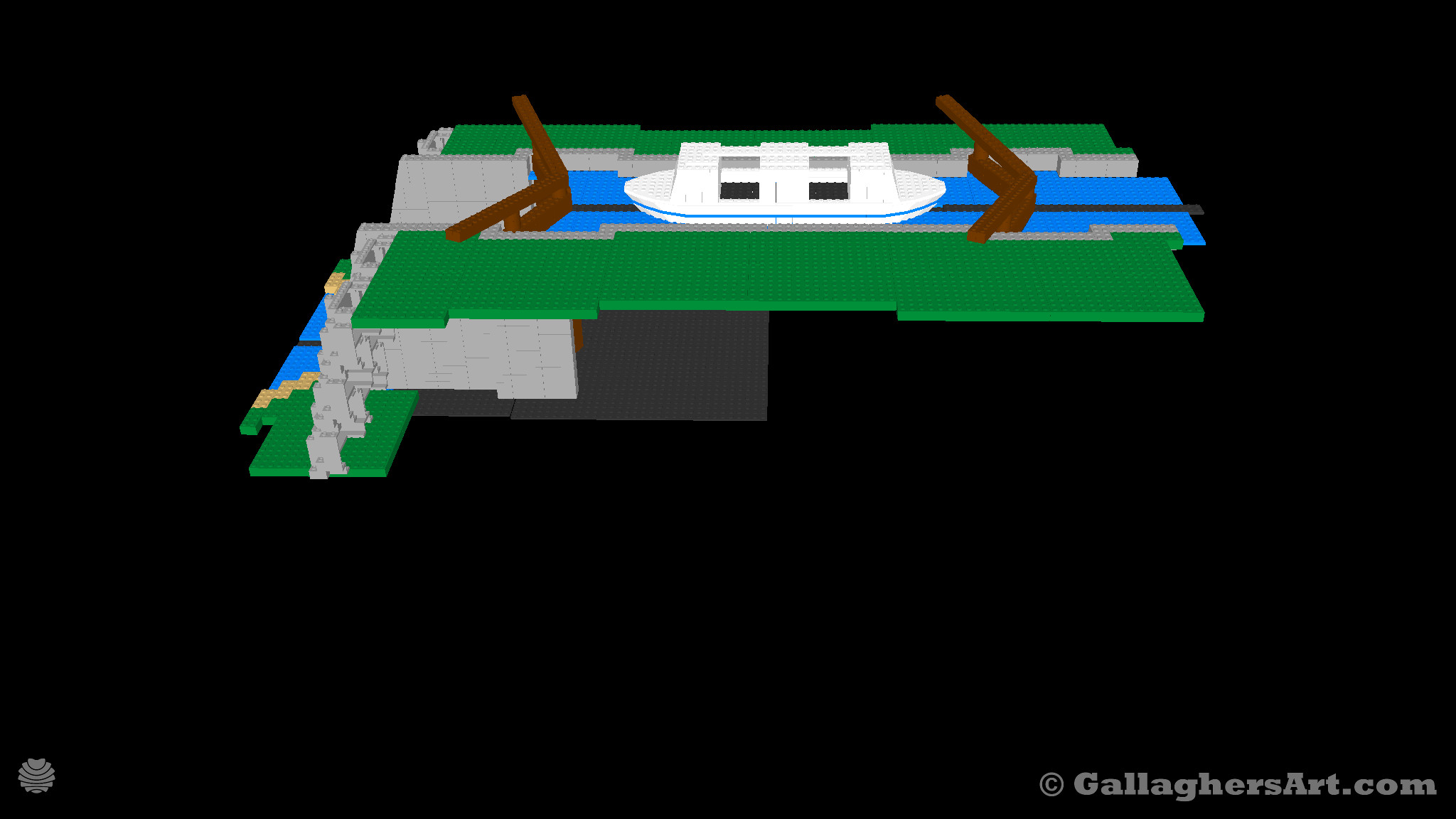 Gallaghersart boatlocklowernscup from Ohio Erie Canal 