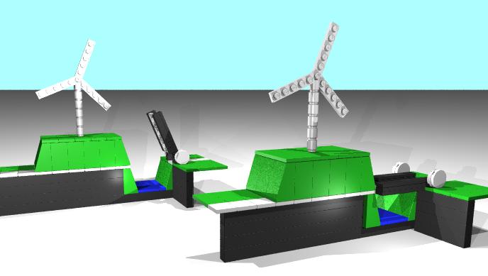 Gallaghersart 990 060110 hill 2b from Lego Train Bridge ver. 10 