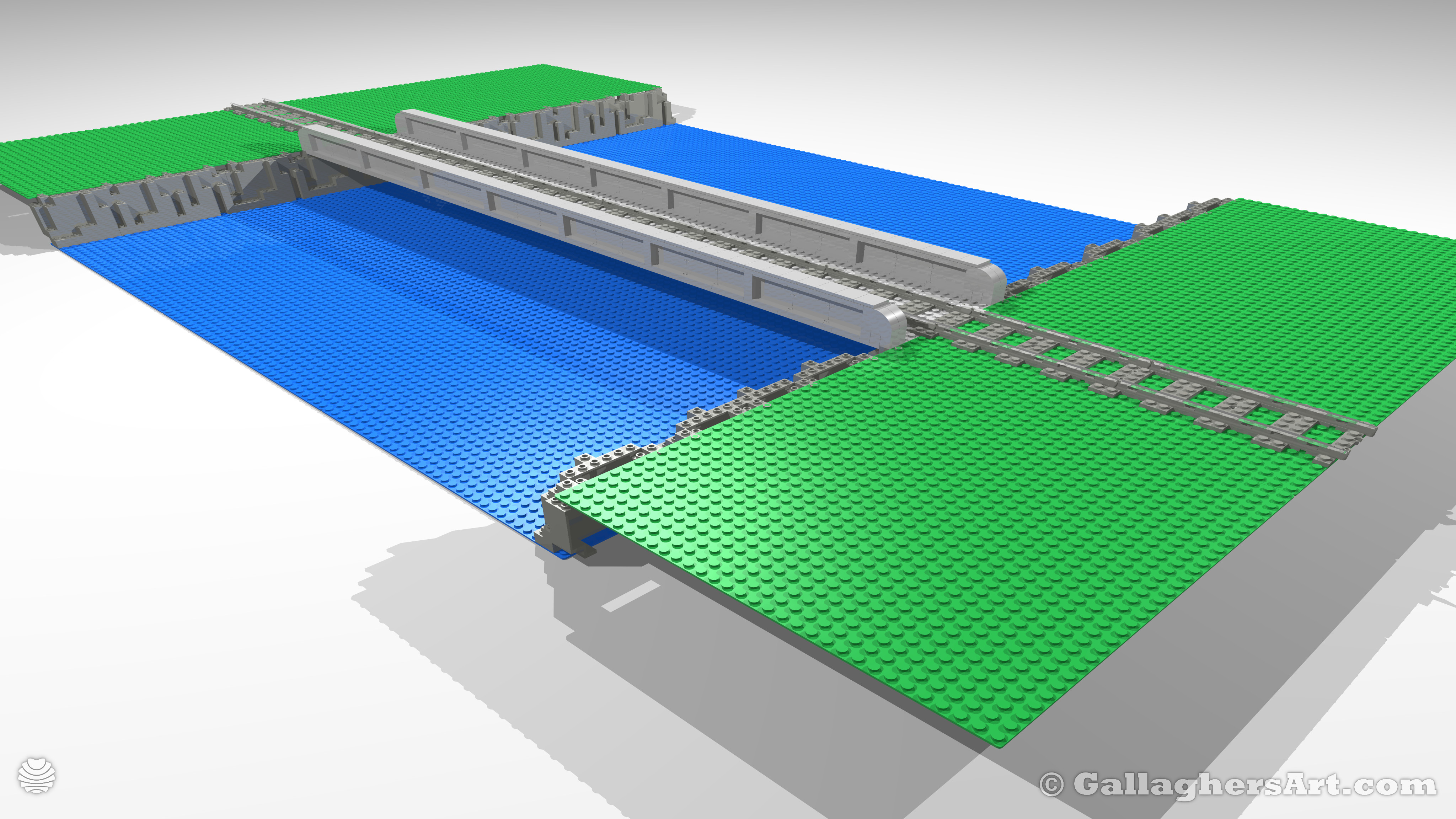 Gallaghersart v13 from LEGO Train Bridge ver. 13 