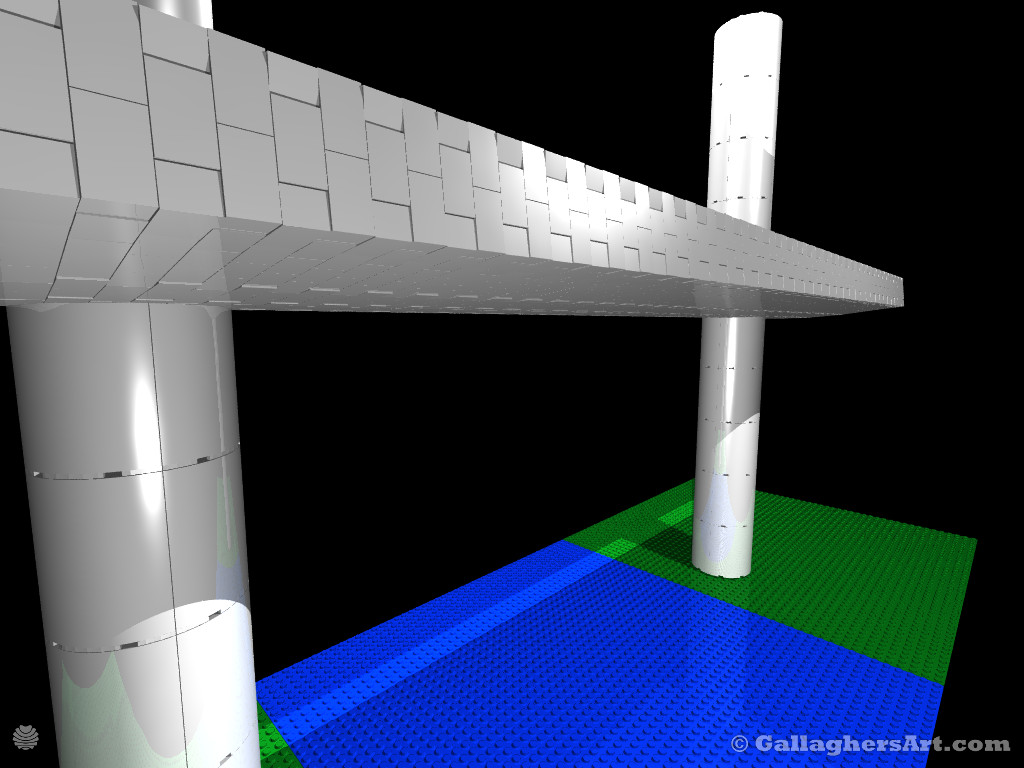 Gallaghersart v11c from LEGO Bridge Ver. 15 Pre-Stressed 