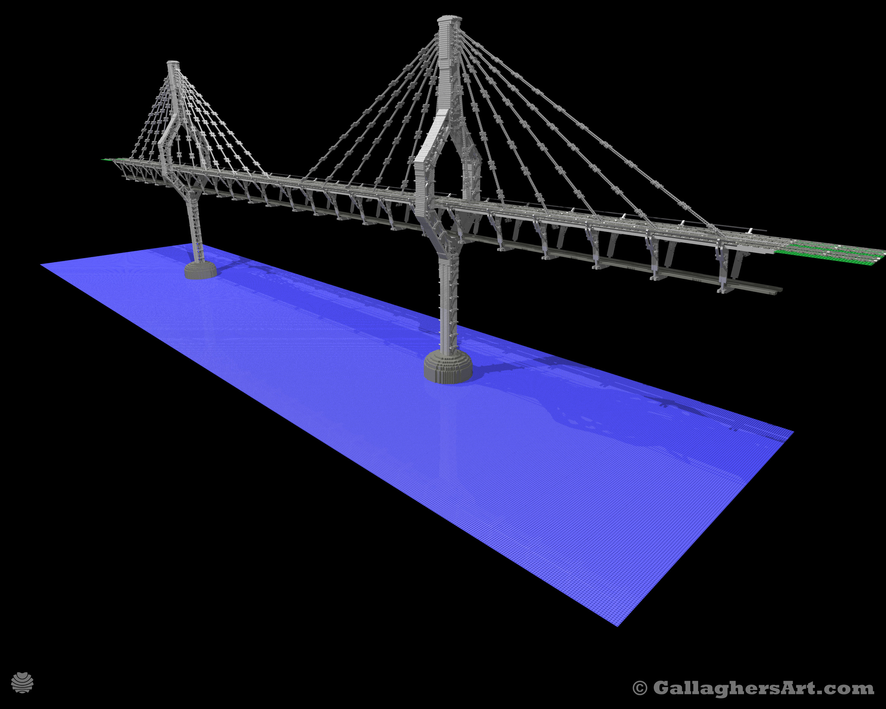 Gallaghersart bridgedeckfullcoverv131lgdbl from Triple tack Cable stayed Bridge v4 
