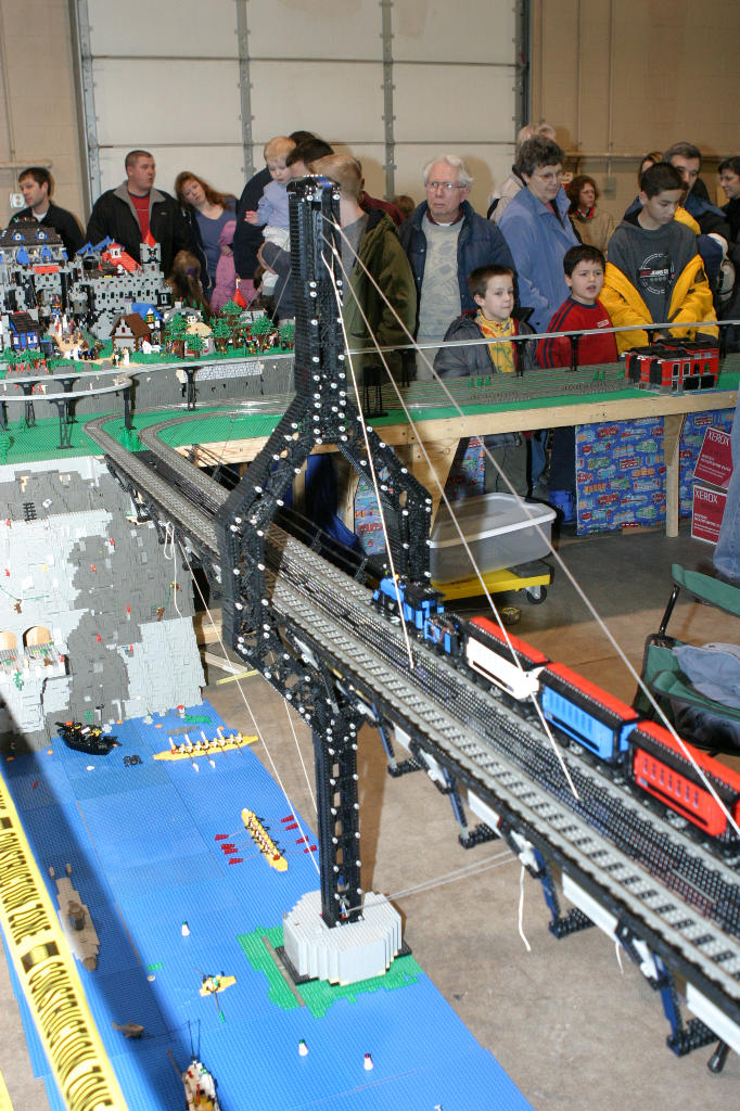 Gallaghersart troy bridge 06 from Triple tack Cable stayed Bridge v4 