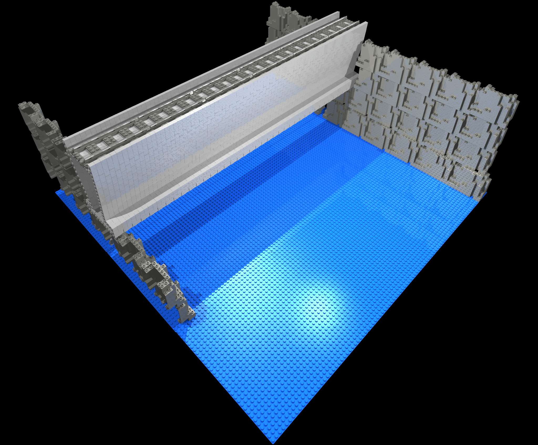 Gallaghersart v7 3 g 1 from LEGO Pre-Stressed Bridge v7 