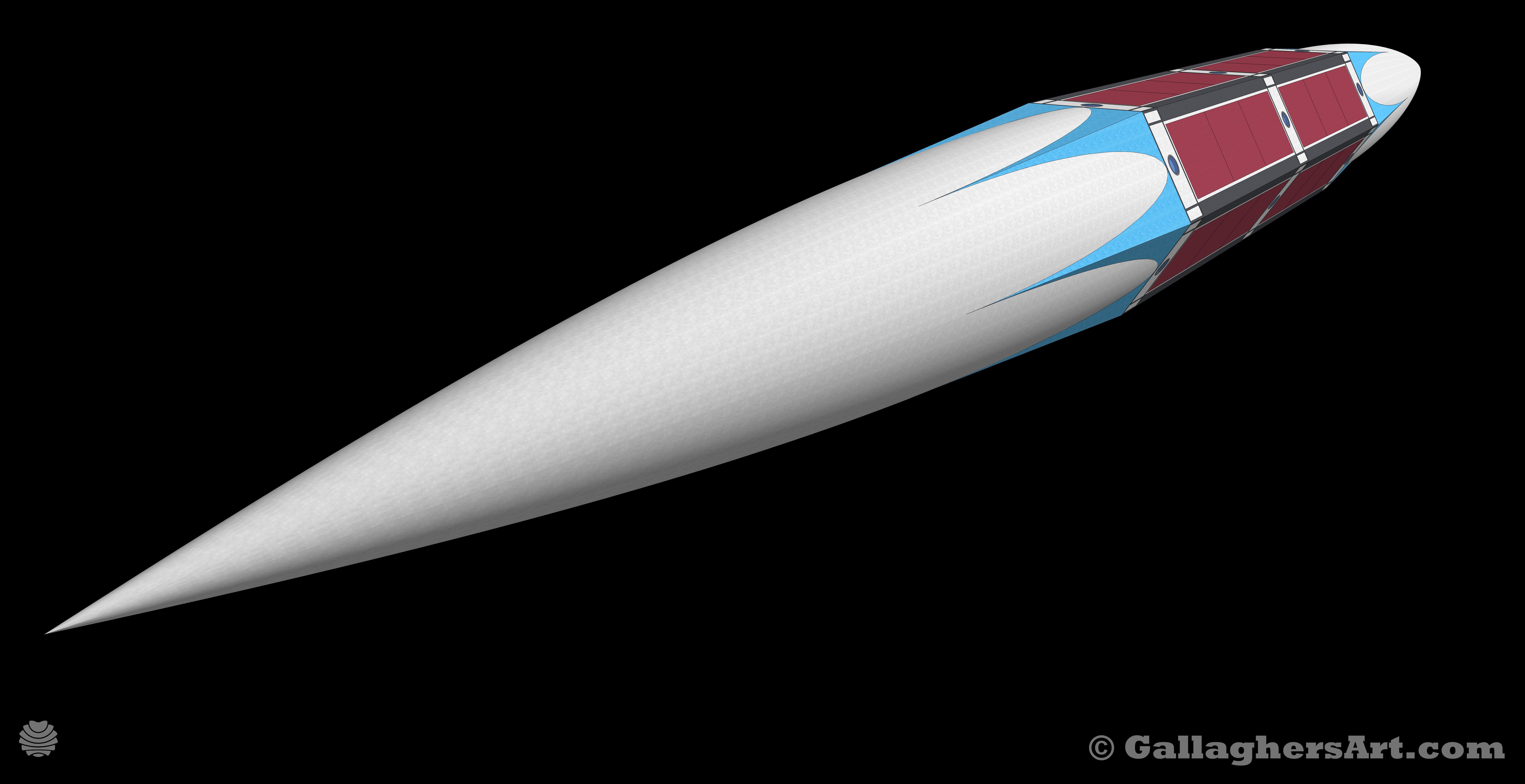 Gallaghersart middle 07 plus-8 s13 from Space Launch Pod 