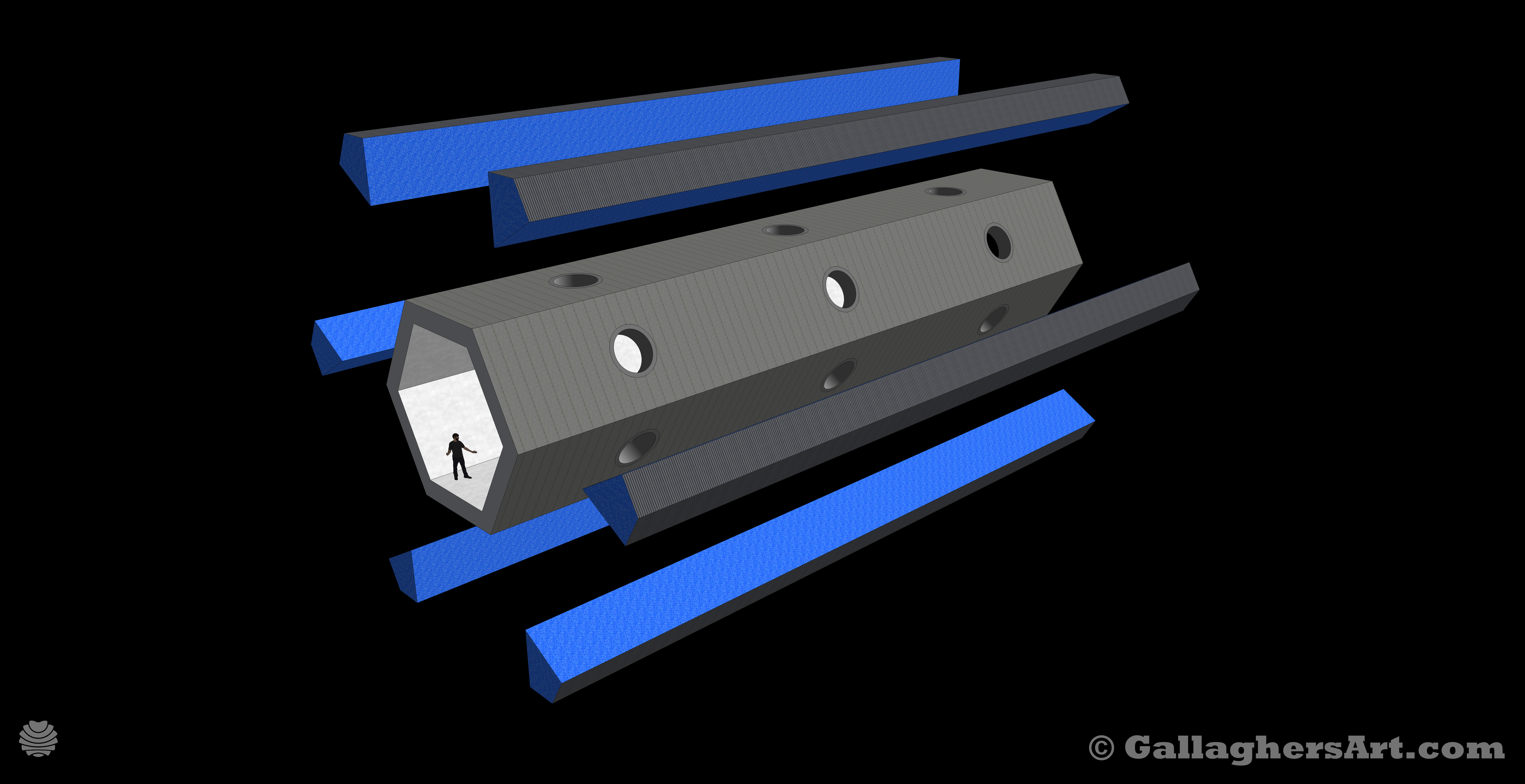 Gallaghersart middle 07 plus-8 s24 from Space Launch Pod 