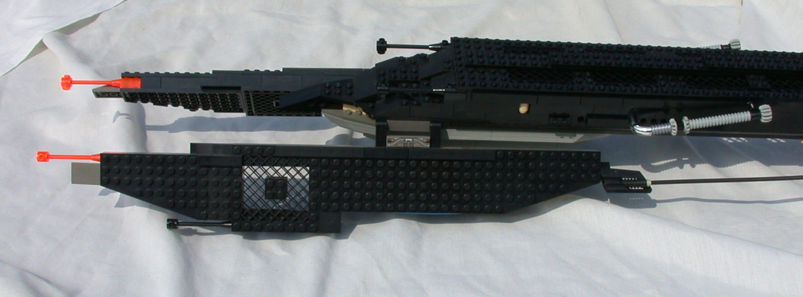 Gallaghersart side front from LEGO Scout Space Ship  