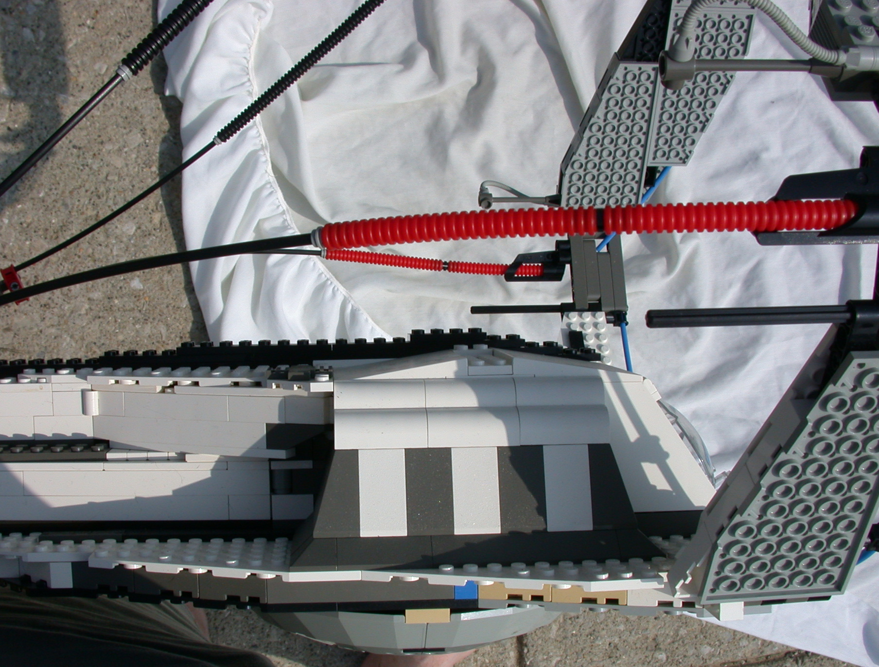 Gallaghersart side middle from LEGO Scout Space Ship  